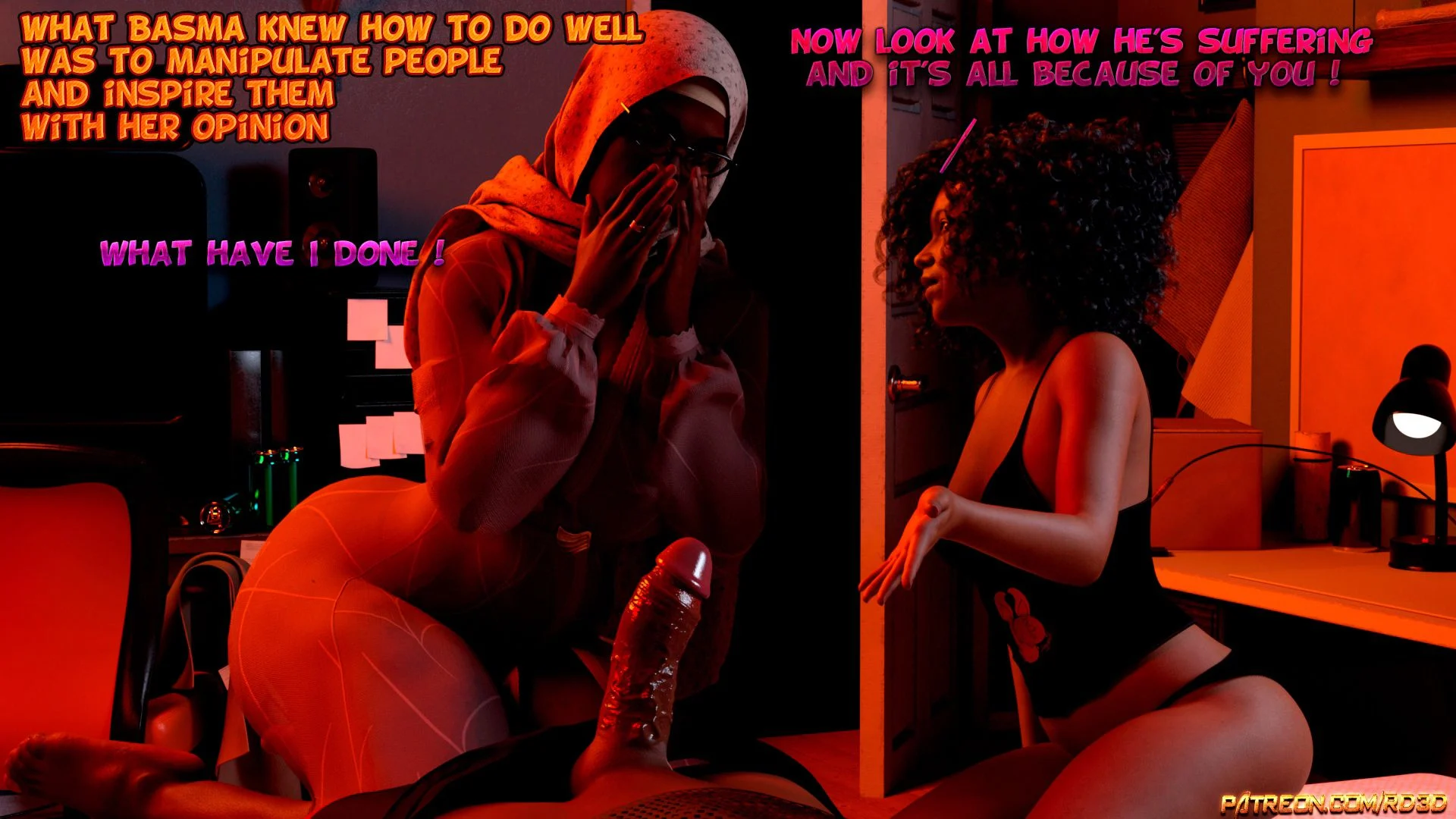 Lust Predators – Hijab Amatures [Real-Deal 3D] 4 . Lust Predators - Hijab Amatures - Chapter 4 [Real-Deal 3D] – page 41