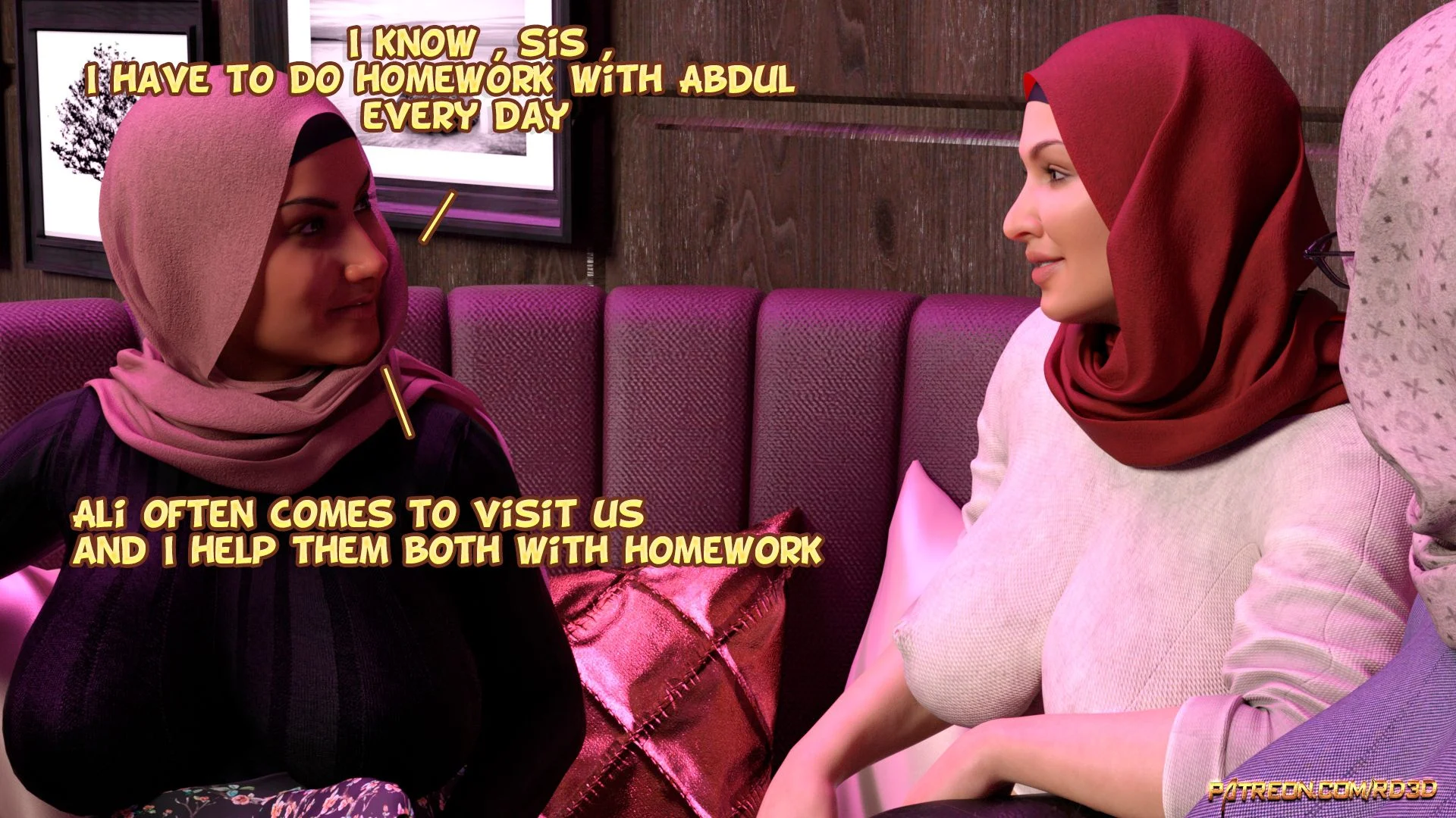 Lust Predators – Hijab Amatures [Real-Deal 3D] 4 . Lust Predators - Hijab Amatures - Chapter 4 [Real-Deal 3D] – page 5