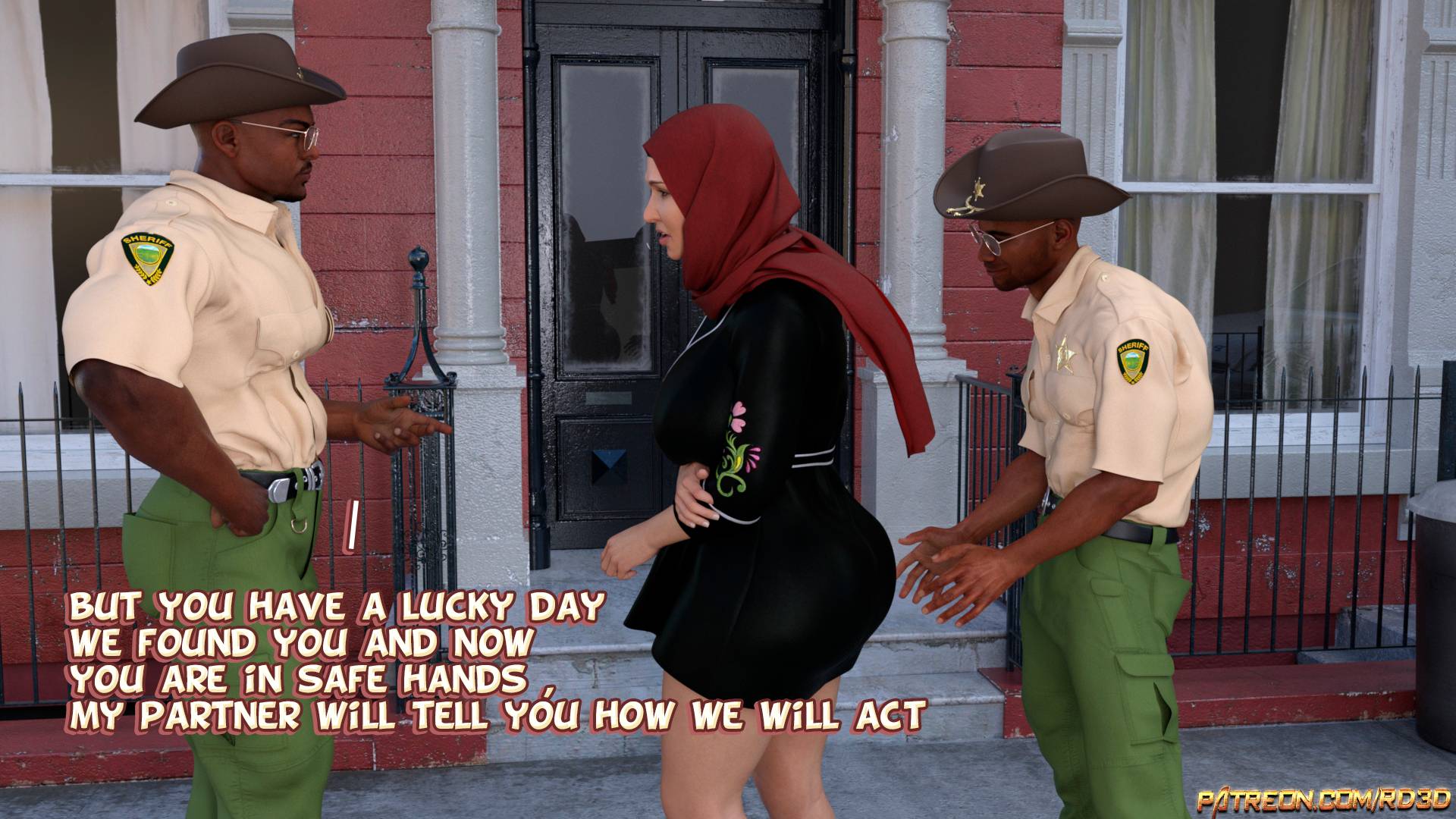 Lust Predators – Hijab Amatures [Real-Deal 3D] 1.5 . Lust Predators - Alternative - Chapter 1.5 - Caught in the act! [Real-Deal 3D] – page 14