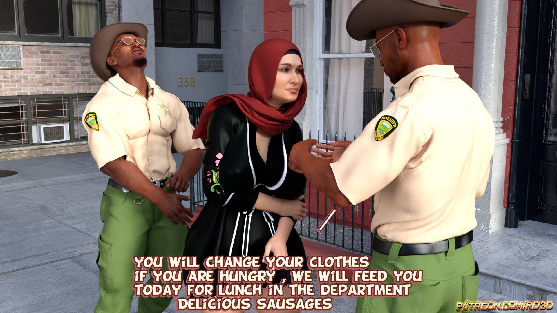 Lust Predators – Hijab Amatures [Real-Deal 3D] 1.5 . Lust Predators - Alternative - Chapter 1.5 - Caught in the act! [Real-Deal 3D] – page 16