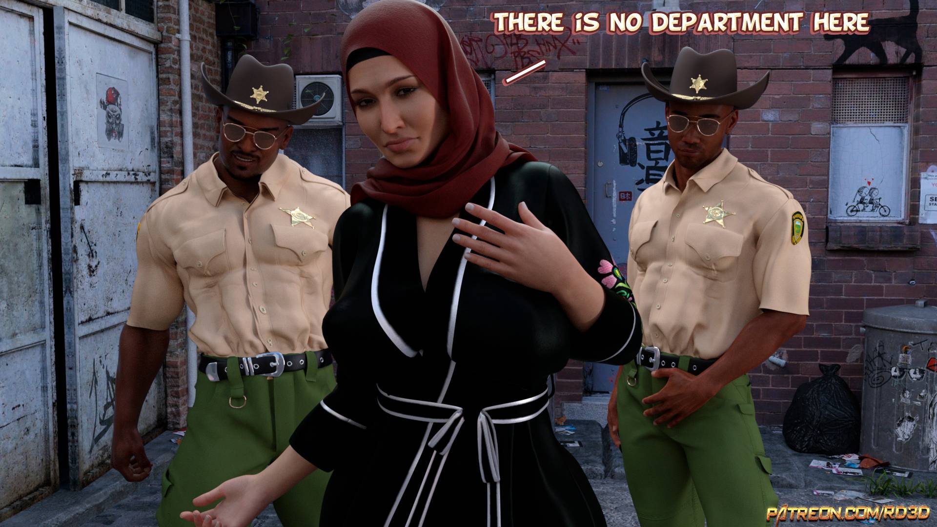 Lust Predators – Hijab Amatures [Real-Deal 3D] 1.5 . Lust Predators - Alternative - Chapter 1.5 - Caught in the act! [Real-Deal 3D] – page 20