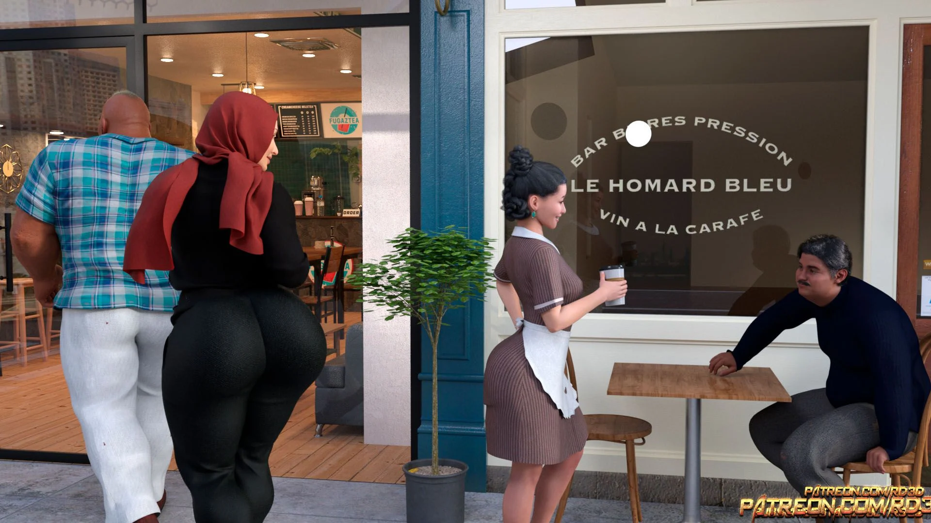 Lust Predators – Hijab Amatures [Real-Deal 3D] 3 . Lust Predators - Hijab Amatures - Chapter 3 [Real-Deal 3D] – page 10