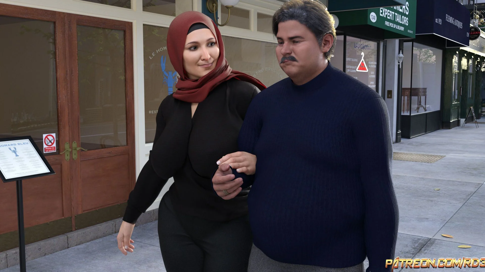 Lust Predators – Hijab Amatures [Real-Deal 3D] 3 . Lust Predators - Hijab Amatures - Chapter 3 [Real-Deal 3D] – page 2