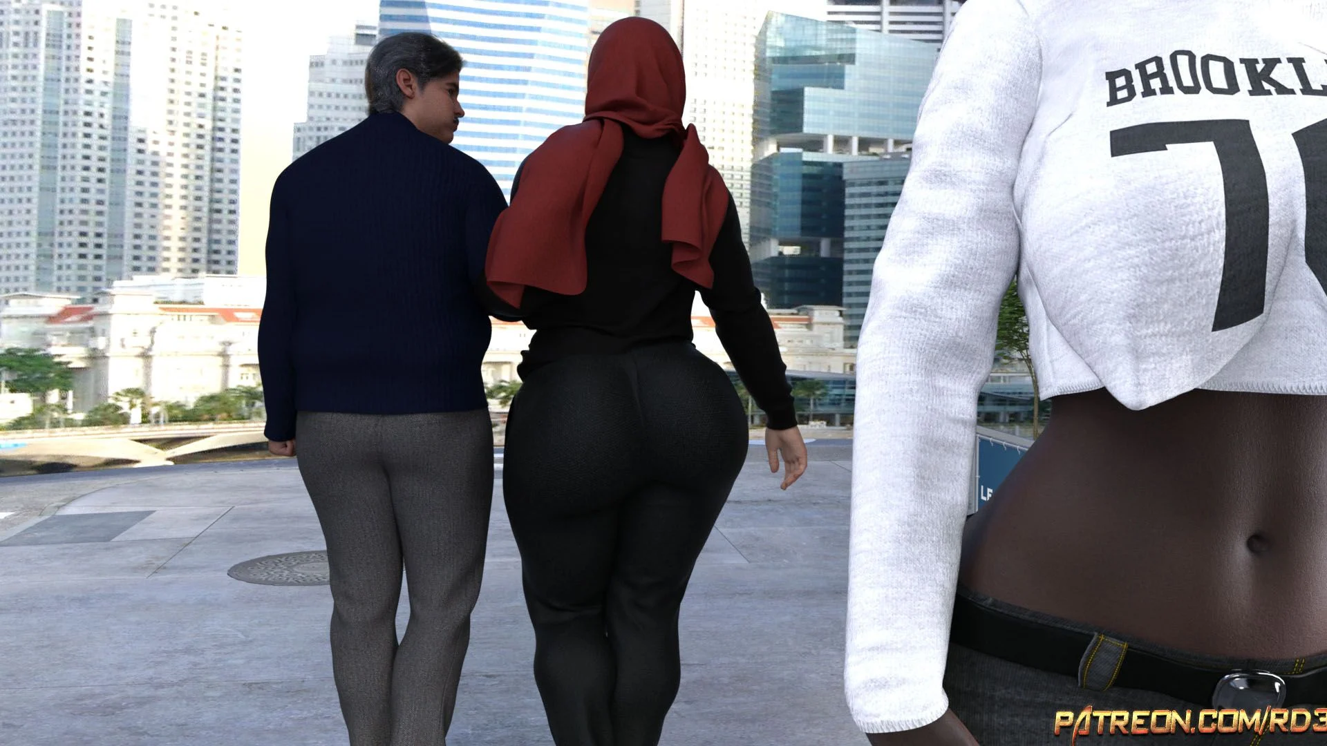 Lust Predators – Hijab Amatures [Real-Deal 3D] 3 . Lust Predators - Hijab Amatures - Chapter 3 [Real-Deal 3D] – page 6