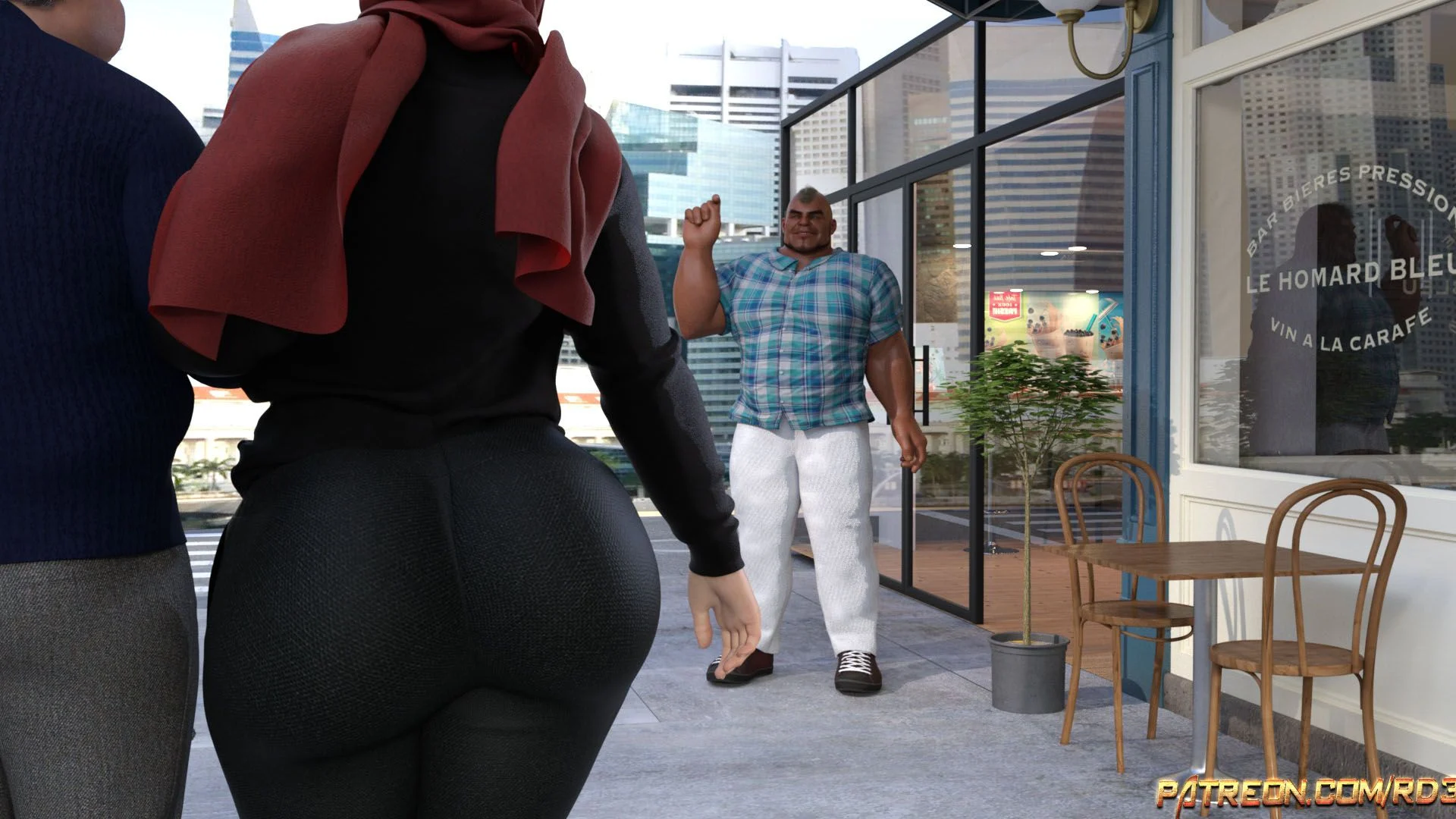 Lust Predators – Hijab Amatures [Real-Deal 3D] 3 . Lust Predators - Hijab Amatures - Chapter 3 [Real-Deal 3D] – page 7