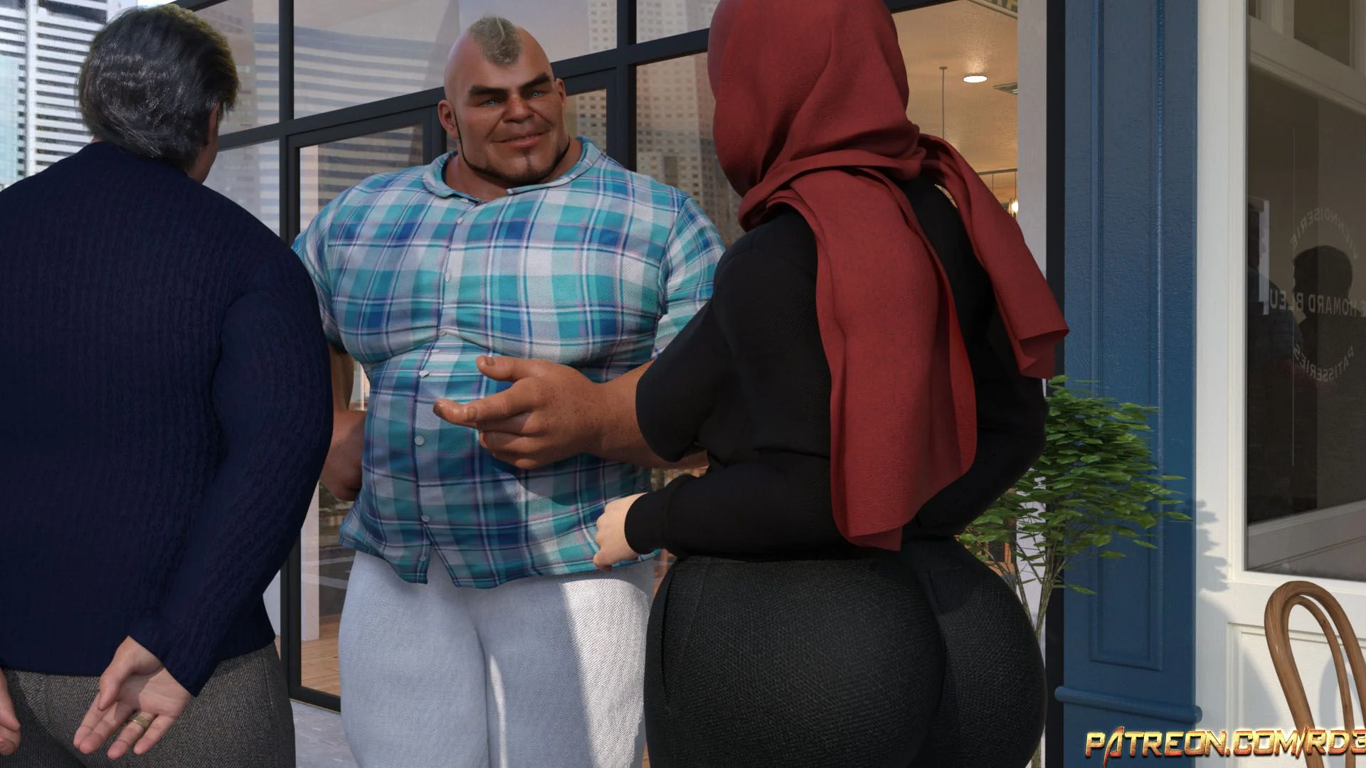 Lust Predators – Hijab Amatures [Real-Deal 3D] 3 . Lust Predators - Hijab Amatures - Chapter 3 [Real-Deal 3D] – page 9