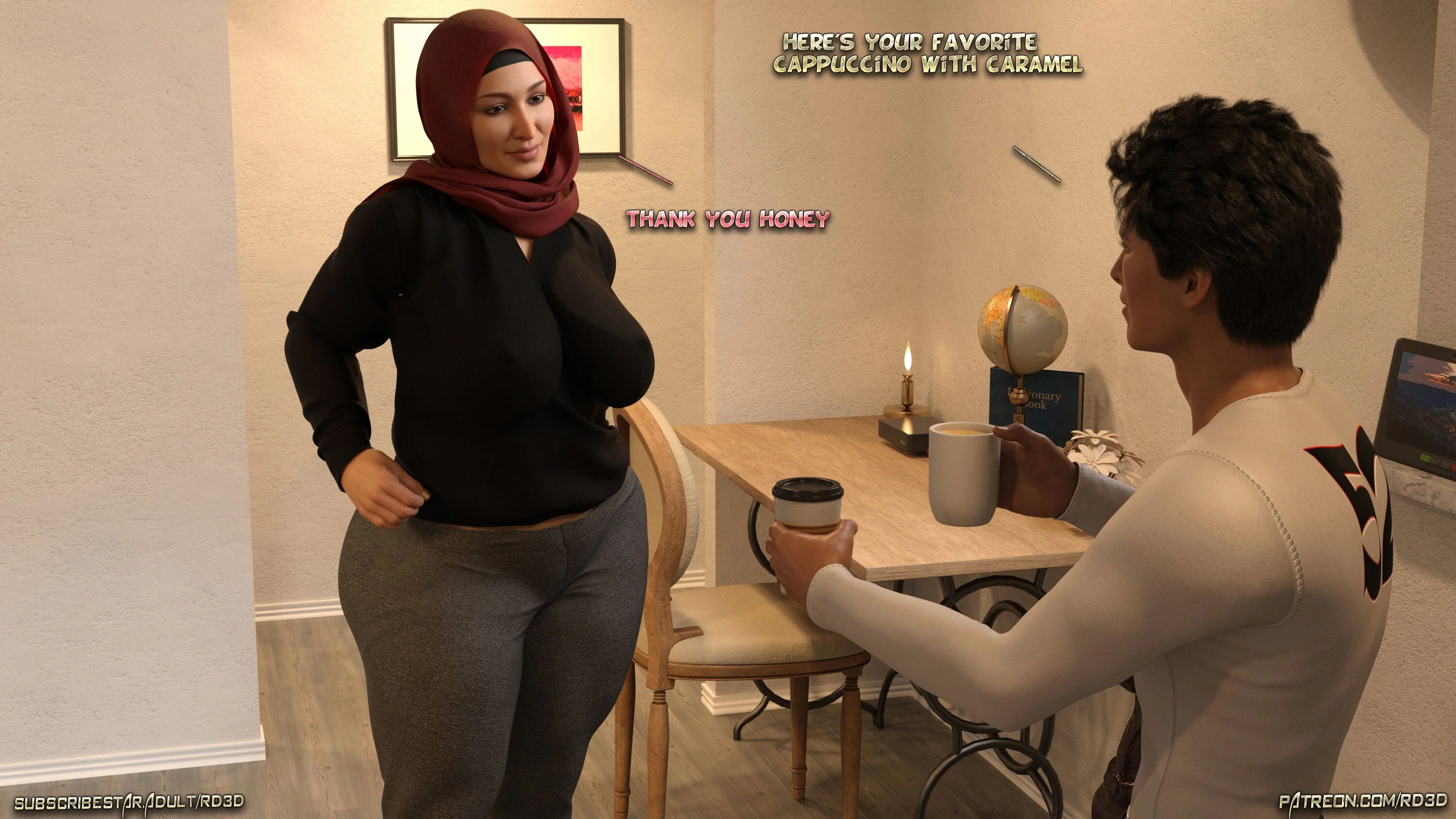 Lust Predators – Hijab Amatures [Real-Deal 3D] 6 . Hijab Amatures - Mrs. Assad - One Dya Story - [Real-Deal 3D] – page 15