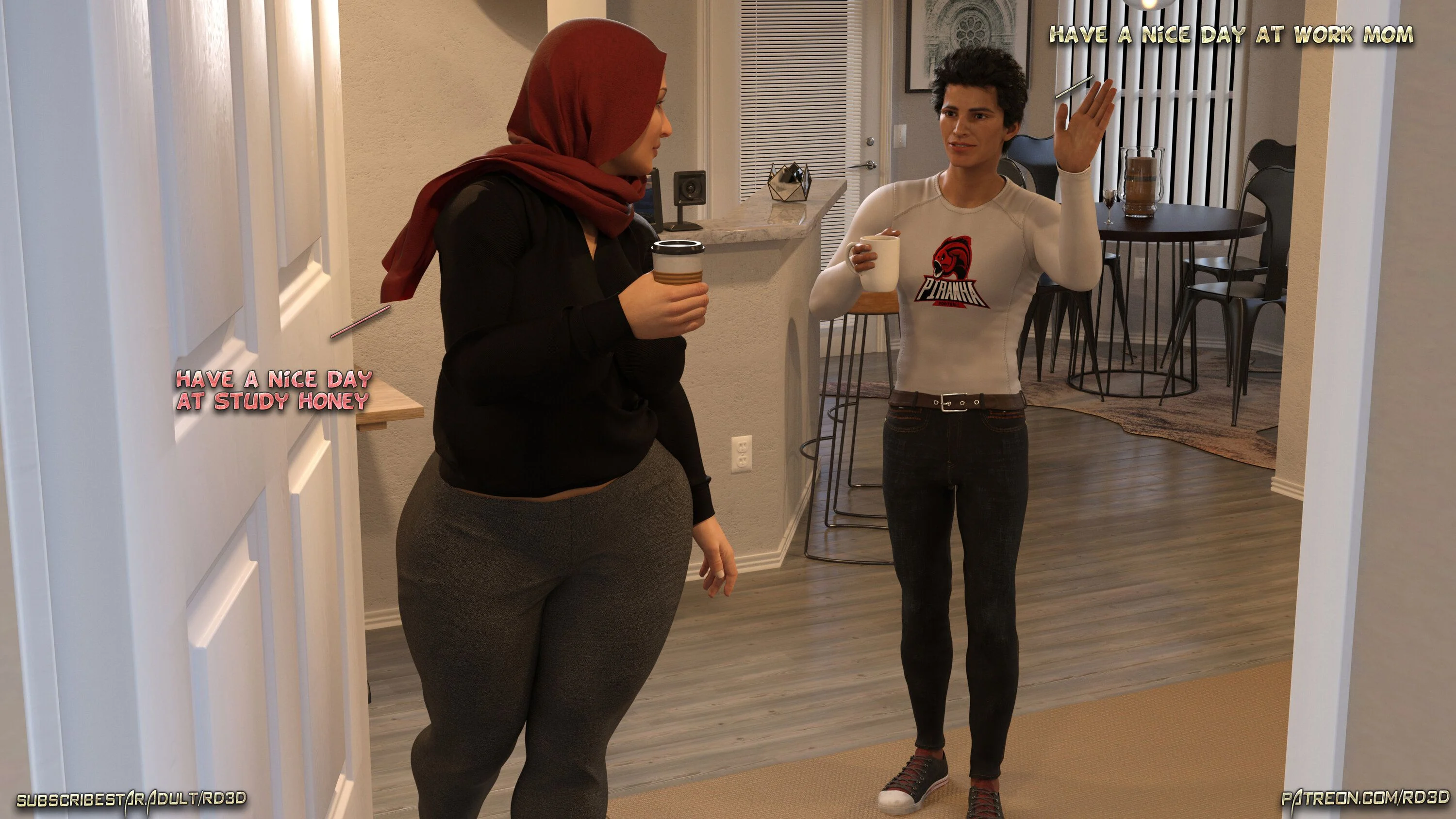 Lust Predators – Hijab Amatures [Real-Deal 3D] 6 . Hijab Amatures - Mrs. Assad - One Dya Story - [Real-Deal 3D] – page 16