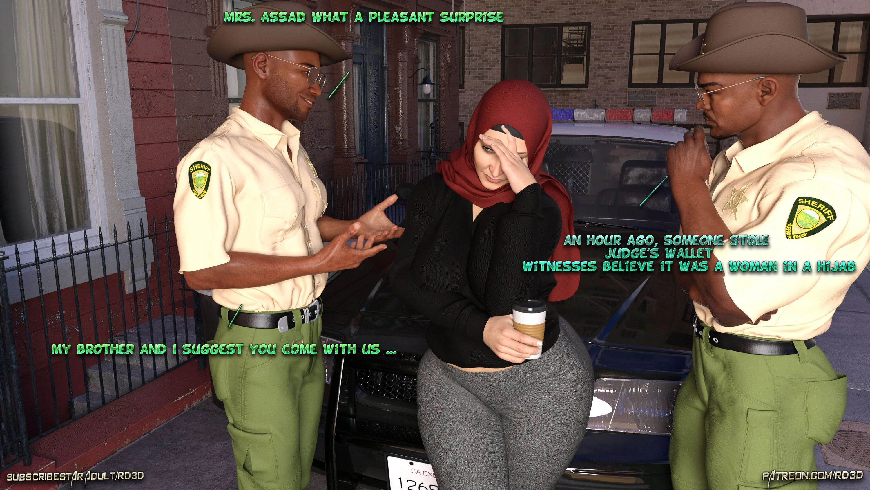 Lust Predators – Hijab Amatures [Real-Deal 3D] 6 . Hijab Amatures - Mrs. Assad - One Dya Story - [Real-Deal 3D] – page 18