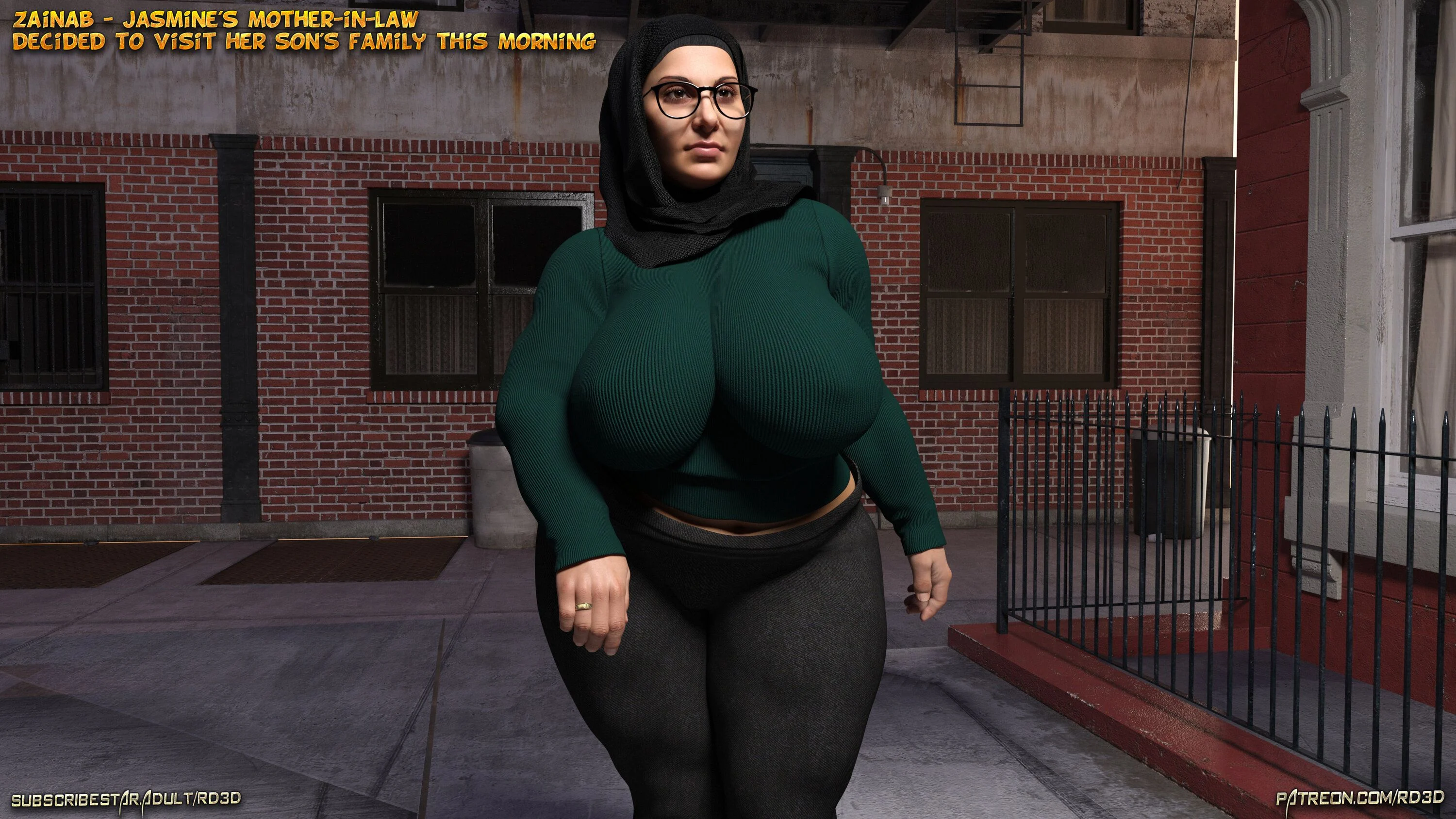 Lust Predators – Hijab Amatures [Real-Deal 3D] 6 . Hijab Amatures - Mrs. Assad - One Dya Story - [Real-Deal 3D] – page 25