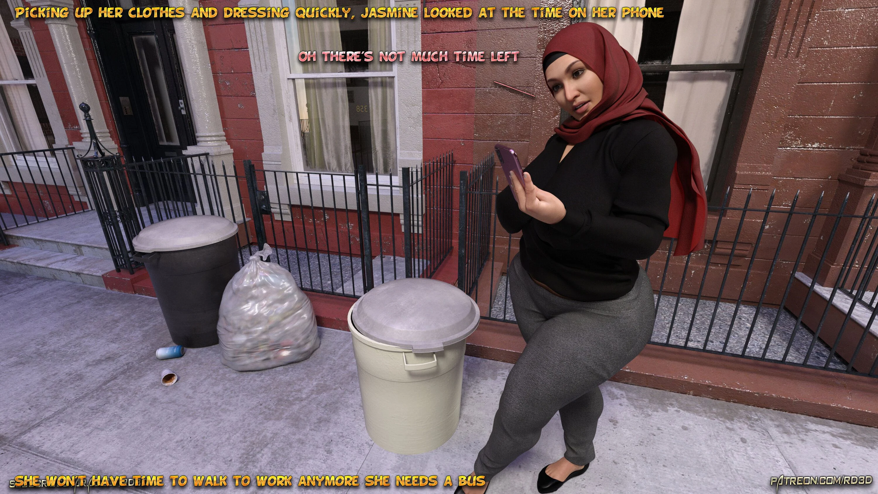 Lust Predators – Hijab Amatures [Real-Deal 3D] 6 . Hijab Amatures - Mrs. Assad - One Dya Story - [Real-Deal 3D] – page 51