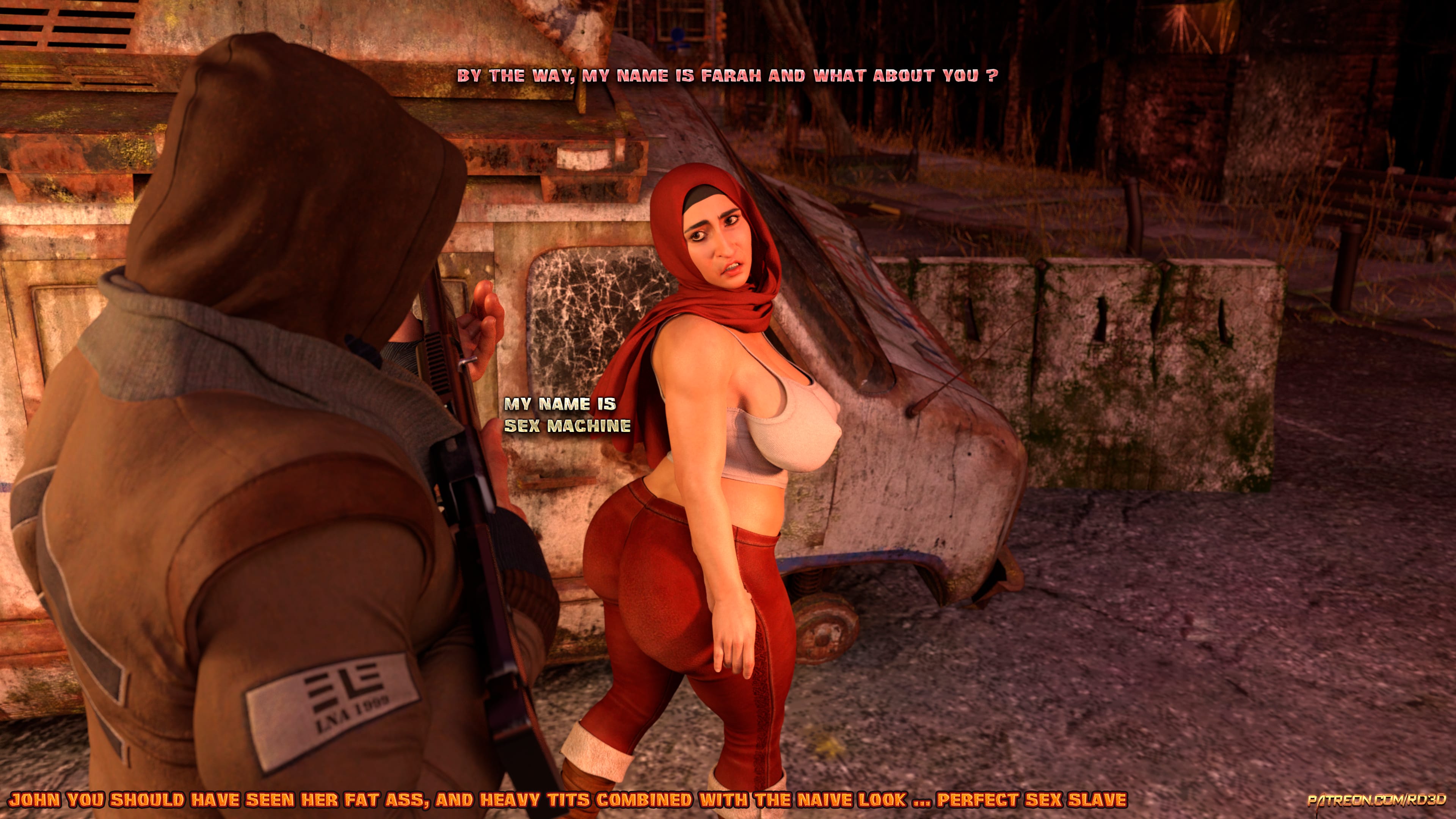 Lust Predators – Hijab Amatures [Real-Deal 3D] 10 . Hijab Amatures - Lust Wasteland - Chapter 10 [Real-Deal 3D] – page 14