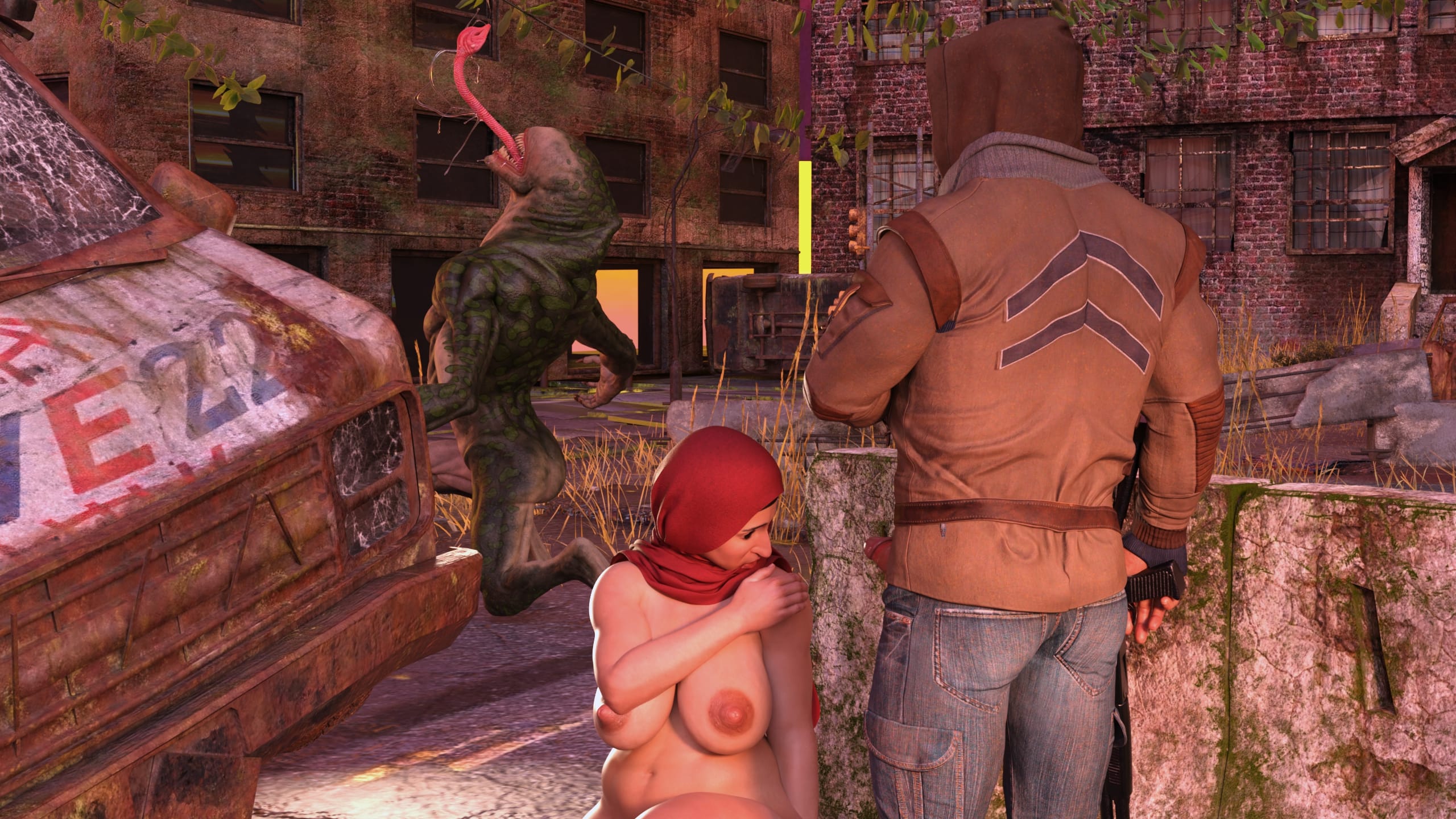 Lust Predators – Hijab Amatures [Real-Deal 3D] 10 . Hijab Amatures - Lust Wasteland - Chapter 10 [Real-Deal 3D] – page 32