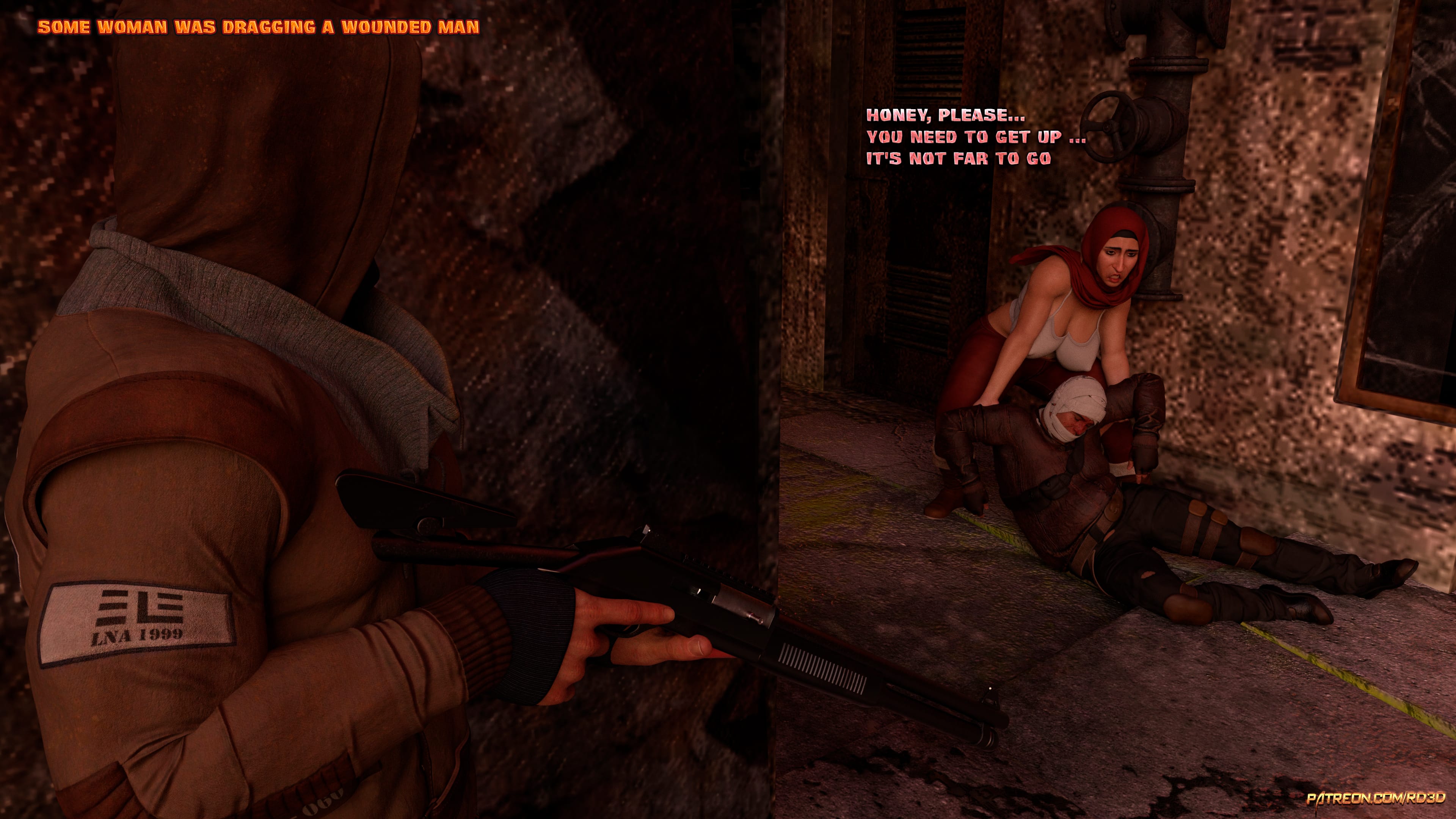Lust Predators – Hijab Amatures [Real-Deal 3D] 10 . Hijab Amatures - Lust Wasteland - Chapter 10 [Real-Deal 3D] – page 9