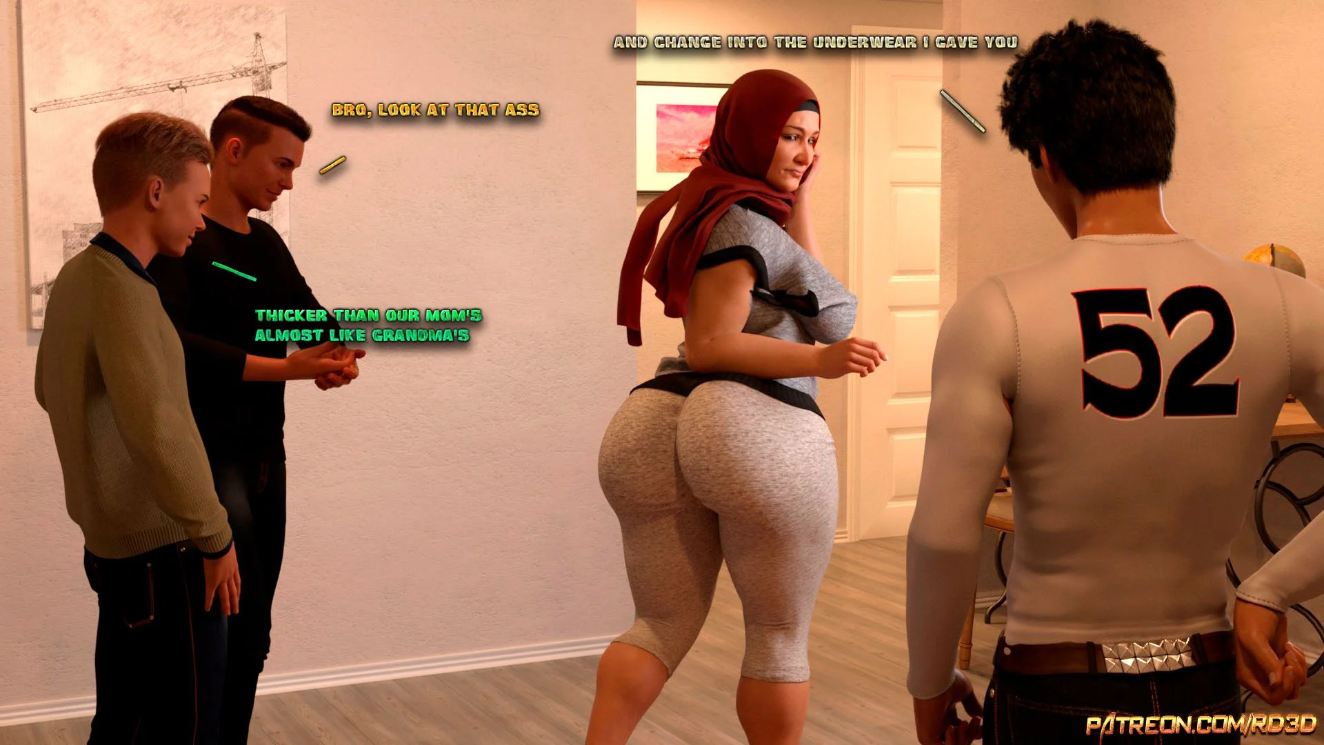 Lust Predators – Hijab Amatures [Real-Deal 3D] 5 . Lust Predators - Hijab Amatures - Weak Point - Chapter 5 [Real-Deal 3D] – page 11