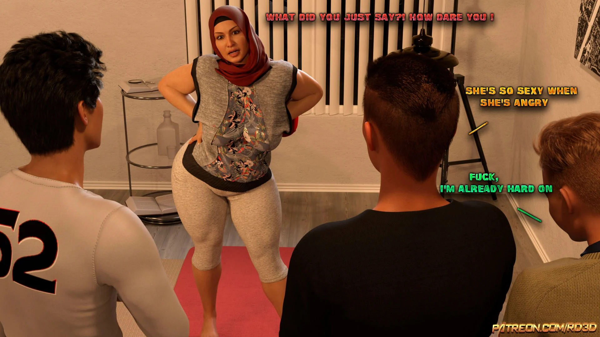 Lust Predators – Hijab Amatures [Real-Deal 3D] 5 . Lust Predators - Hijab Amatures - Weak Point - Chapter 5 [Real-Deal 3D] – page 7