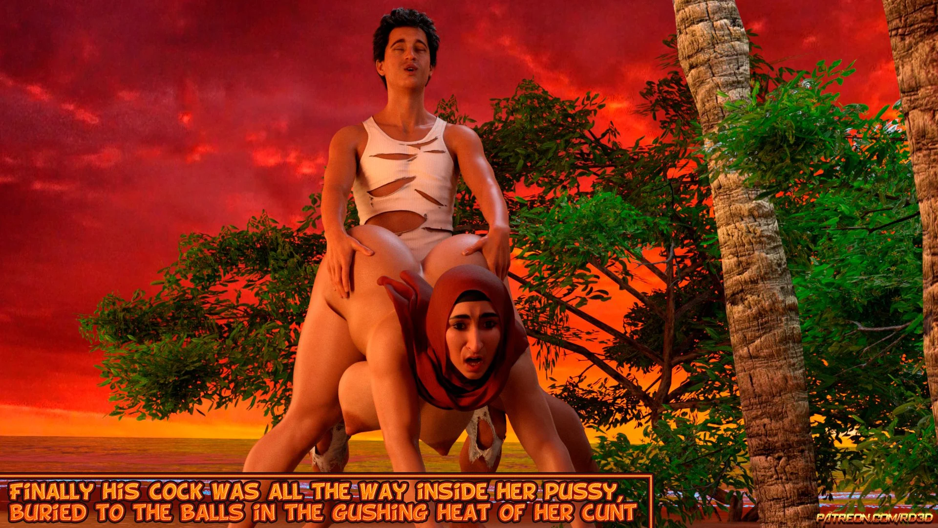 Lust Predators – Hijab Amatures [Real-Deal 3D] 0.2 . Hijab Amatures - Lust Island - [Real-Deal 3D] – page 63