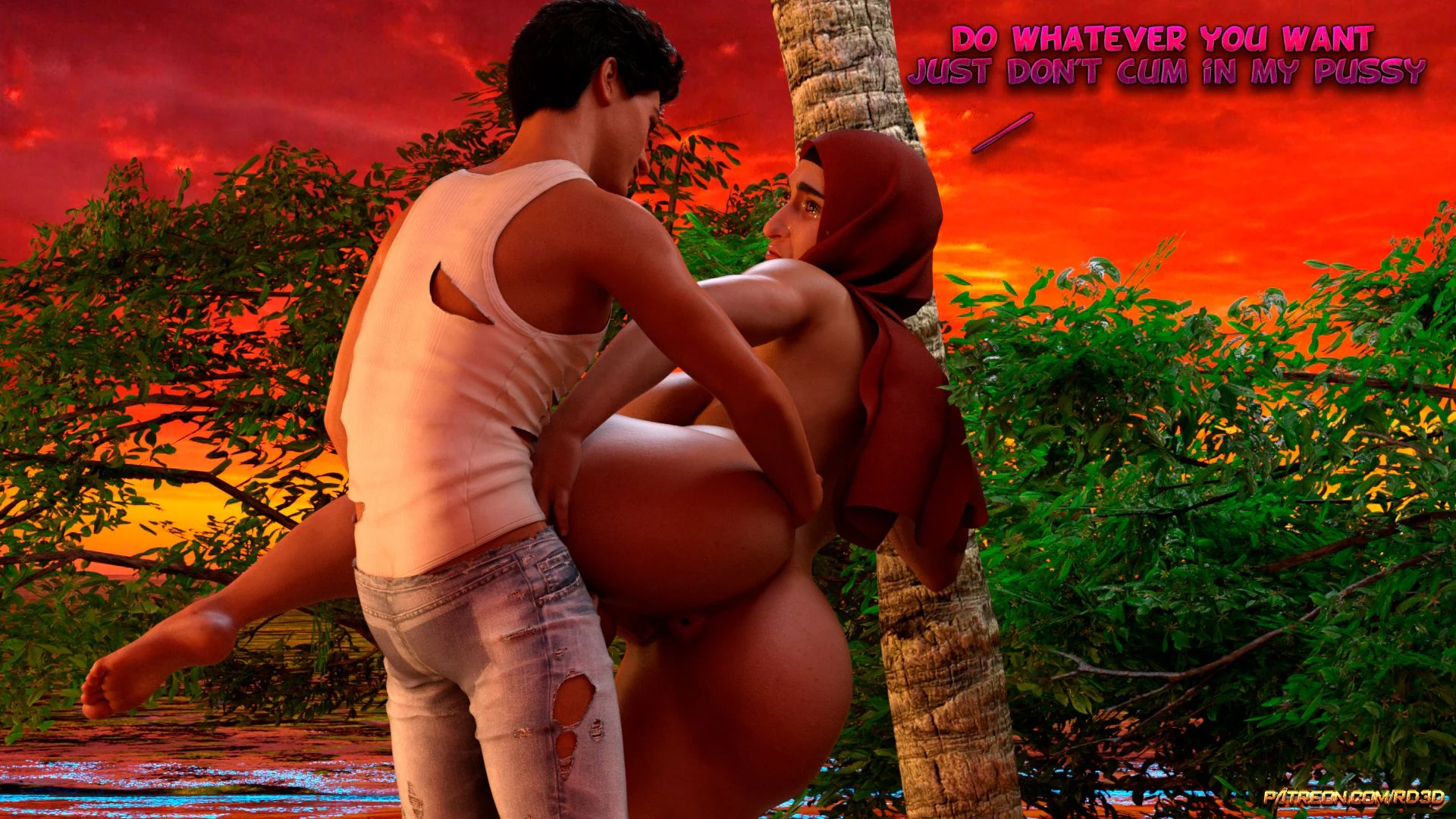 Lust Predators – Hijab Amatures [Real-Deal 3D] 0.2 . Hijab Amatures - Lust Island - [Real-Deal 3D] – page 67