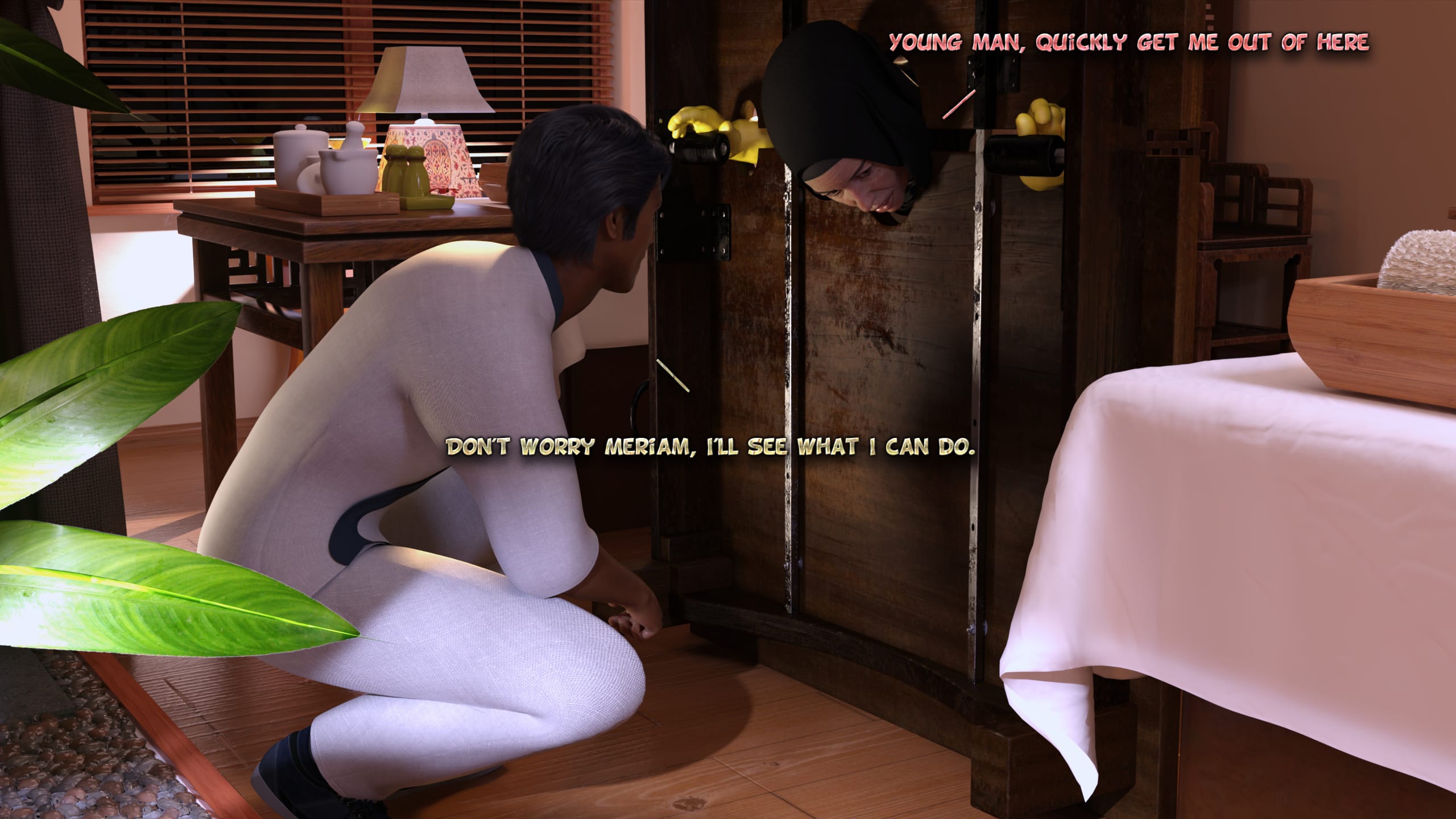 Lust Predators – Hijab Amatures [Real-Deal 3D] 11 . Hijab Amatures - Spa - Chapter 11 [Real-Deal 3D] – page 16