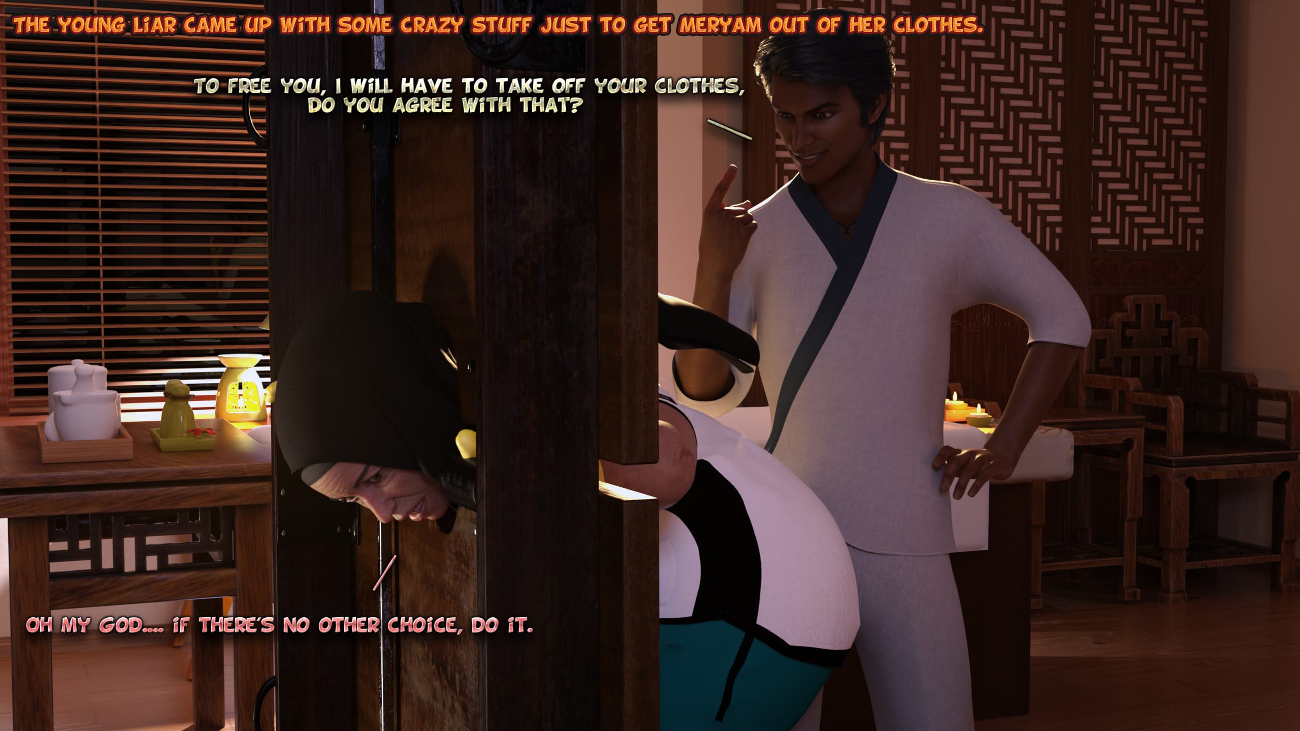 Lust Predators – Hijab Amatures [Real-Deal 3D] 11 . Hijab Amatures - Spa - Chapter 11 [Real-Deal 3D] – page 20