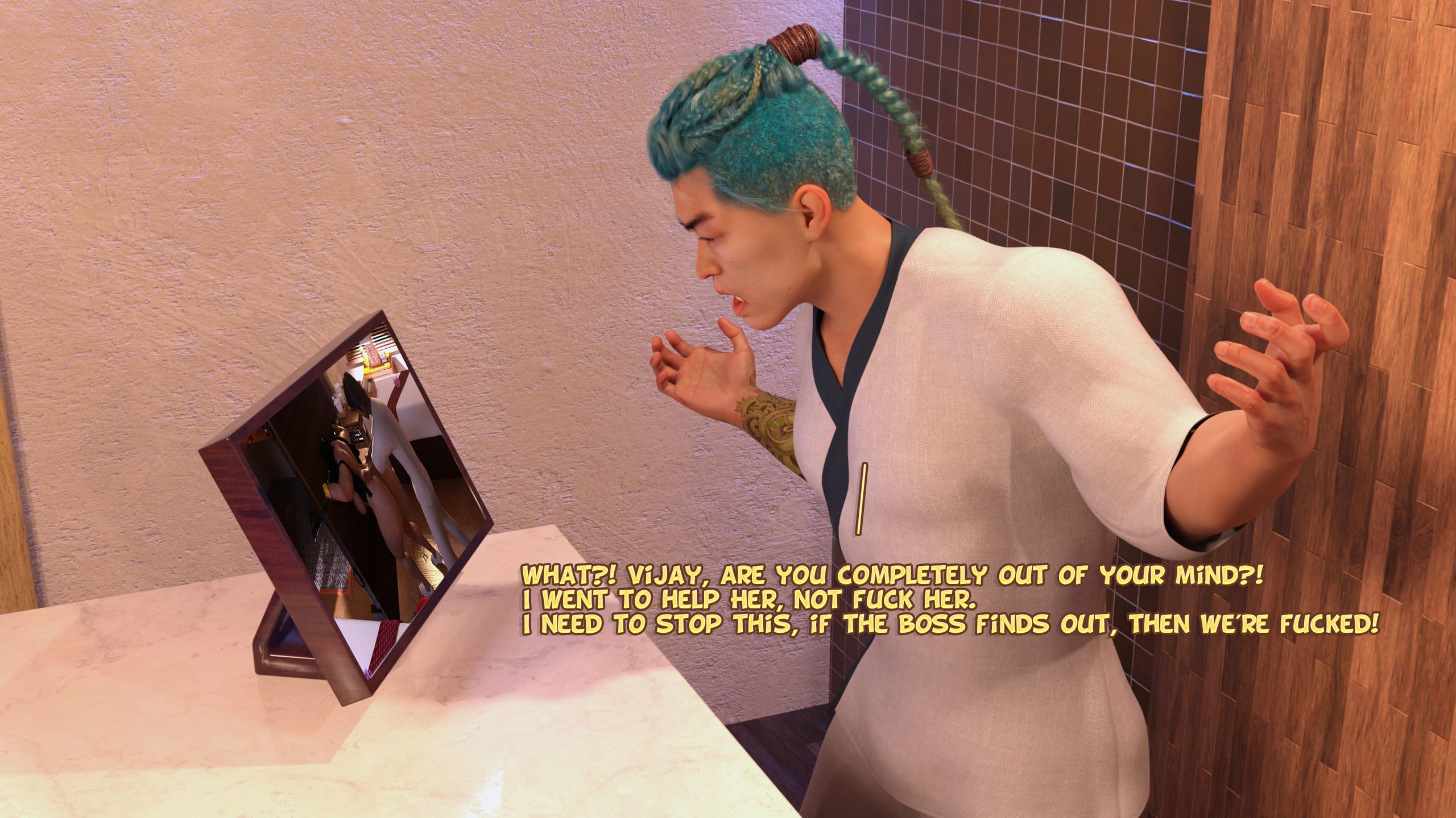 Lust Predators – Hijab Amatures [Real-Deal 3D] 11 . Hijab Amatures - Spa - Chapter 11 [Real-Deal 3D] – page 40