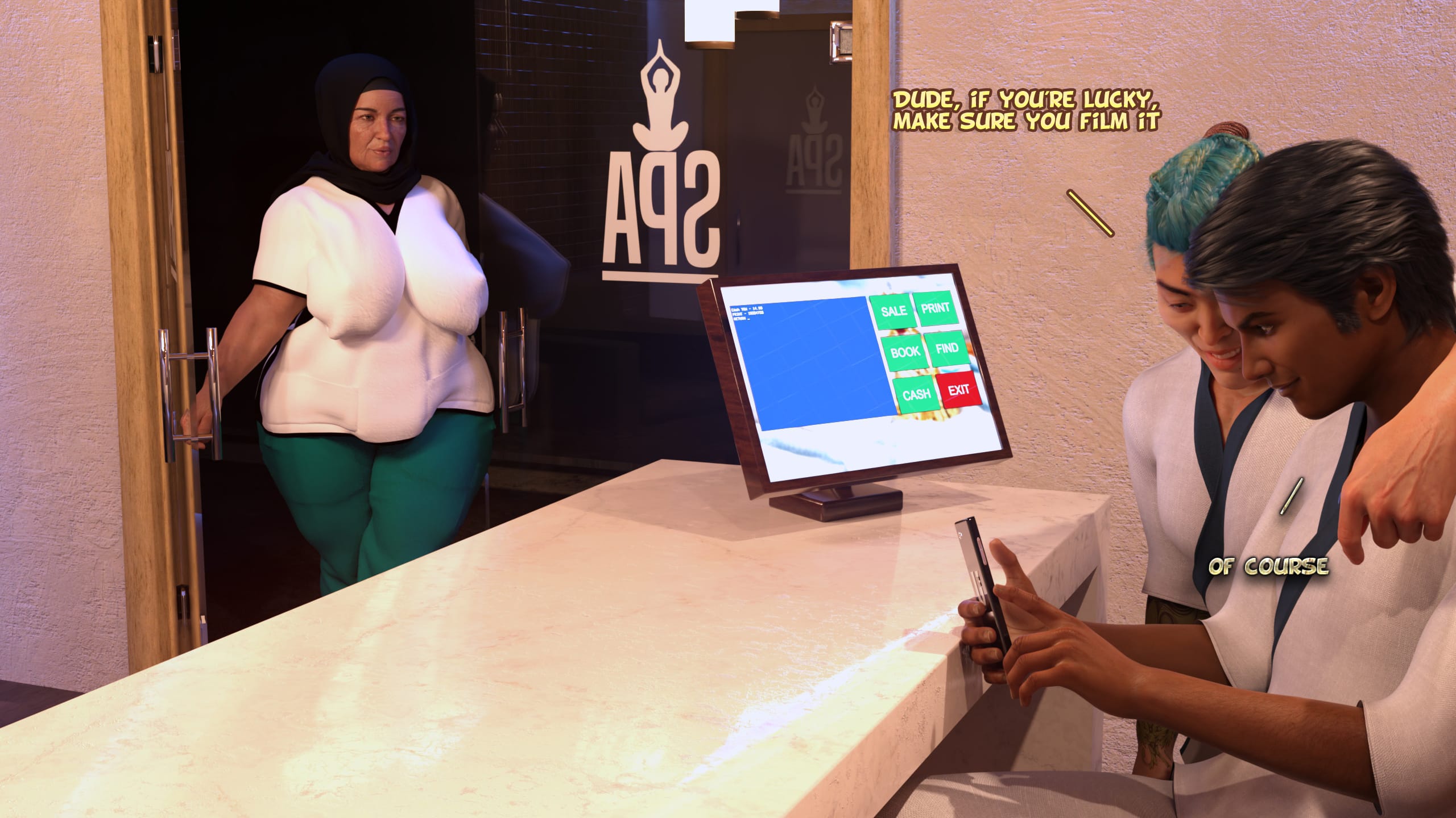 Lust Predators – Hijab Amatures [Real-Deal 3D] 11 . Hijab Amatures - Spa - Chapter 11 [Real-Deal 3D] – page 5