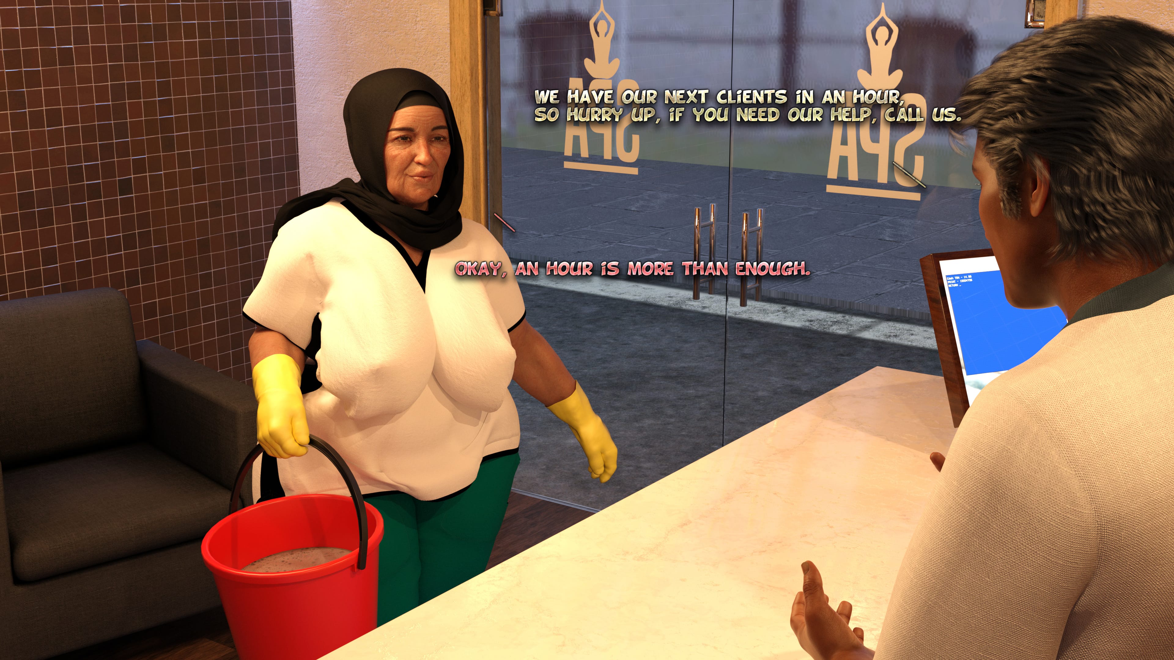 Lust Predators – Hijab Amatures [Real-Deal 3D] 11 . Hijab Amatures - Spa - Chapter 11 [Real-Deal 3D] – page 7