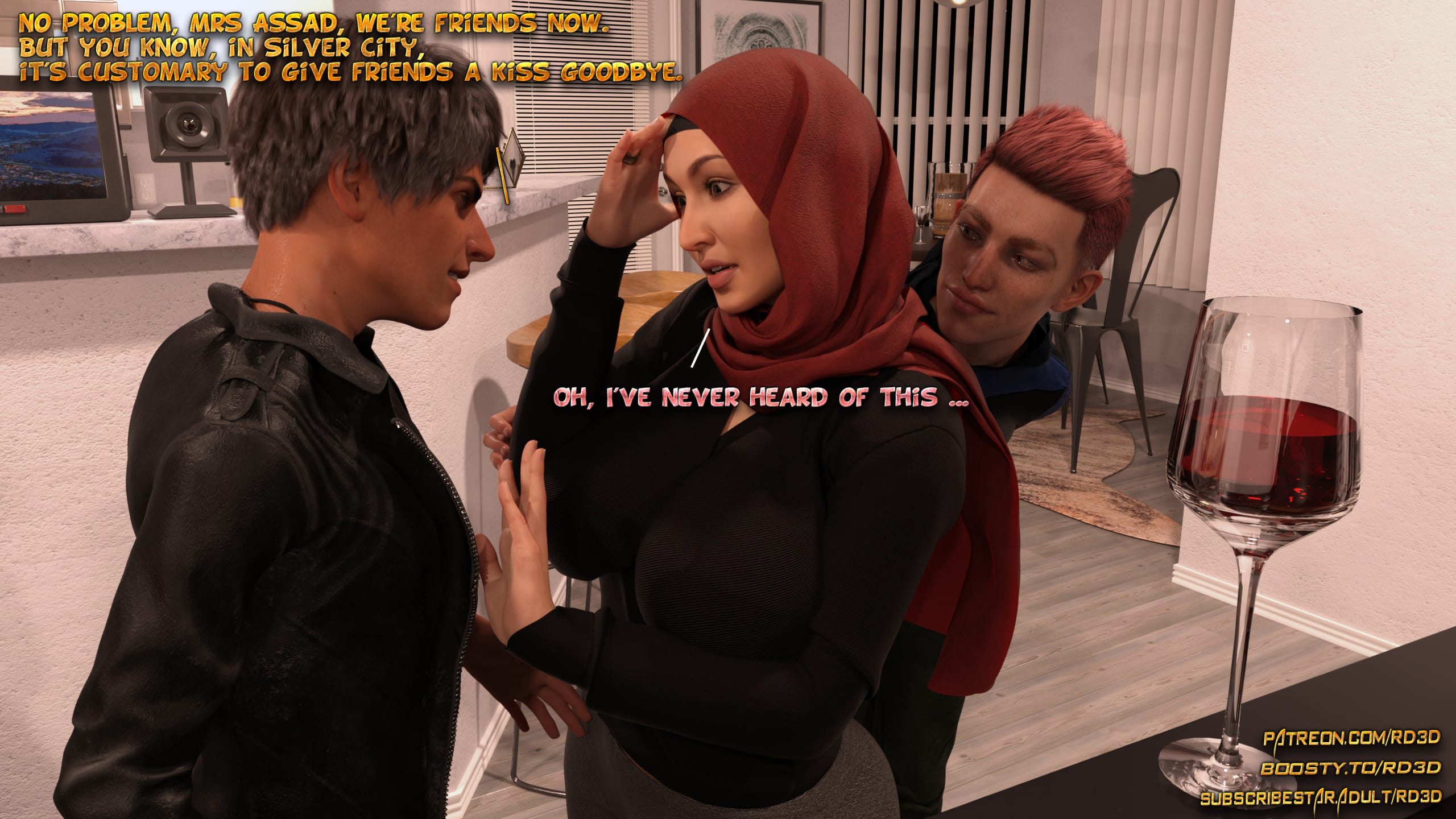 Lust Predators – Hijab Amatures [Real-Deal 3D] 8 . Hijab Amatures - Analyze This - Chapter 8 [Real-Deal 3D] – page 11