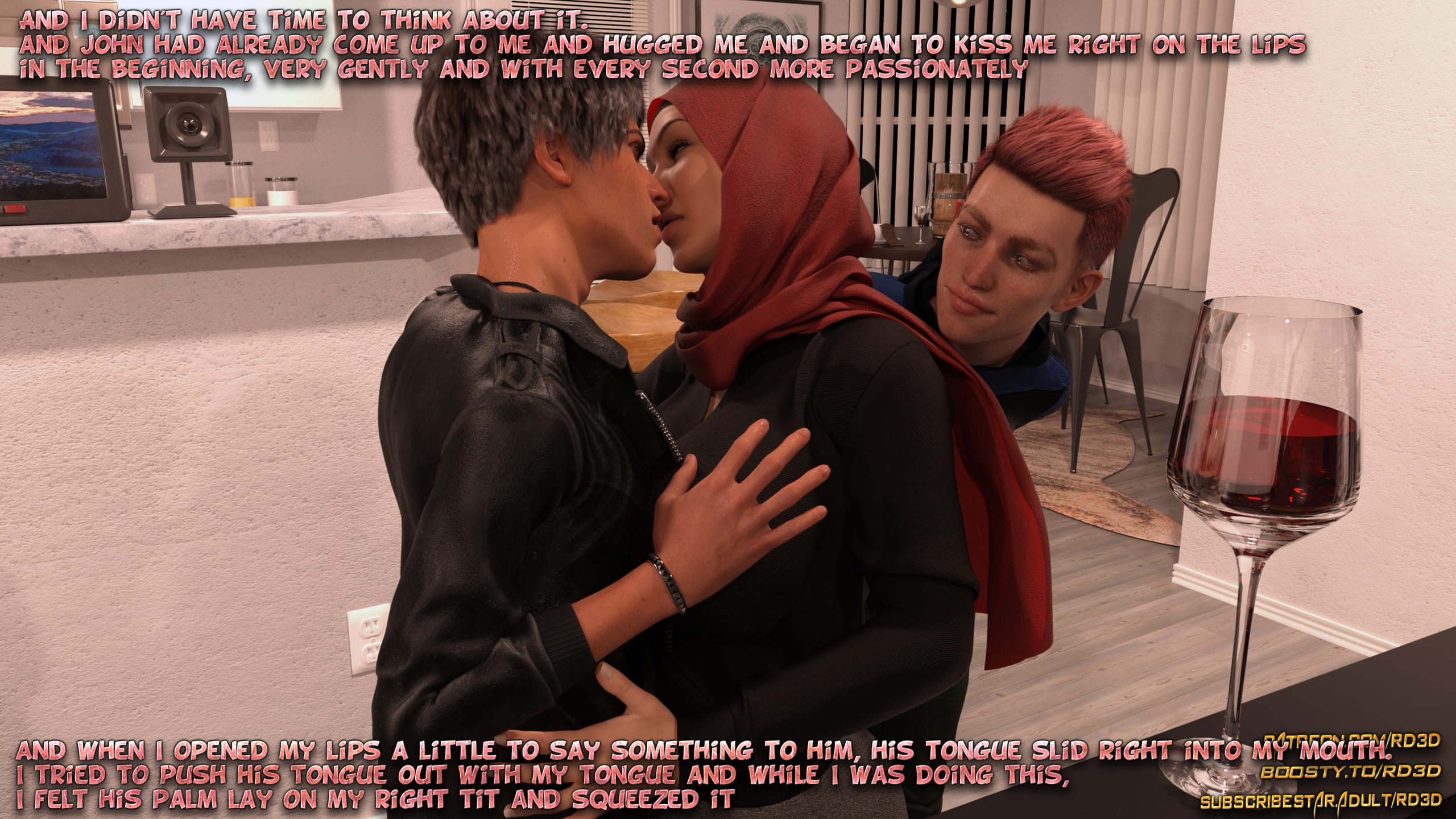 Lust Predators – Hijab Amatures [Real-Deal 3D] 8 . Hijab Amatures - Analyze This - Chapter 8 [Real-Deal 3D] – page 12