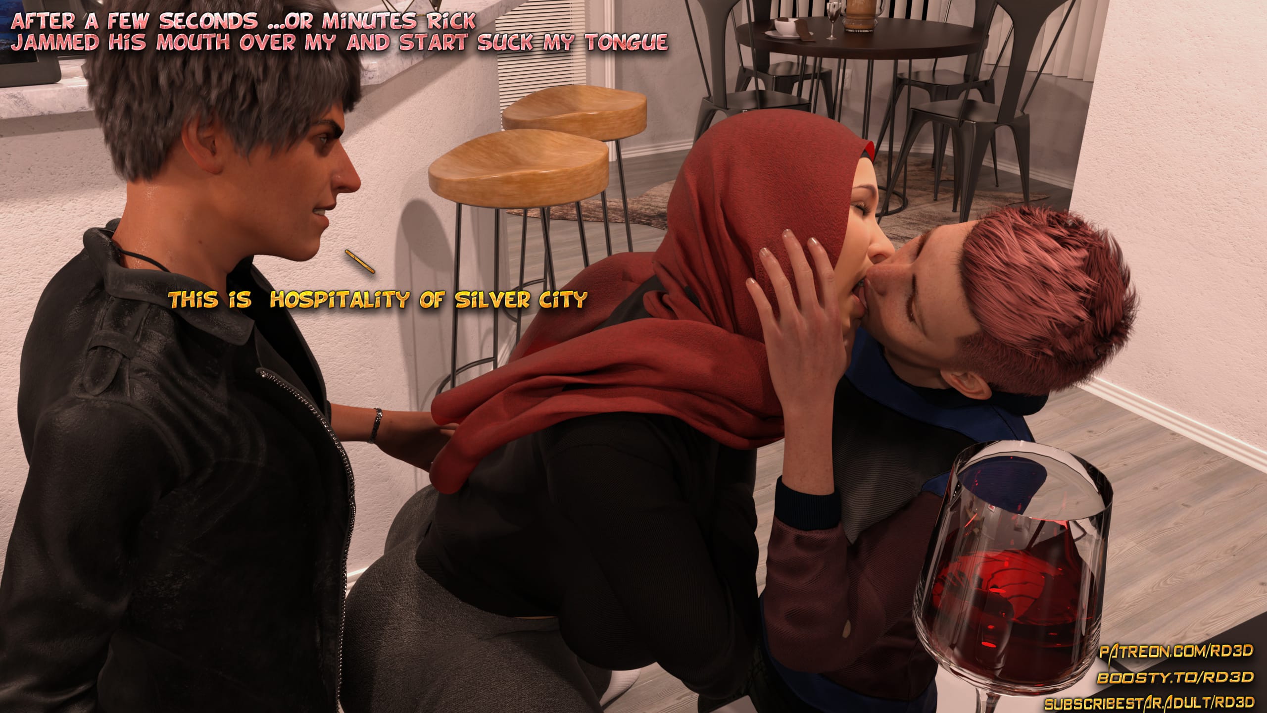 Lust Predators – Hijab Amatures [Real-Deal 3D] 8 . Hijab Amatures - Analyze This - Chapter 8 [Real-Deal 3D] – page 13