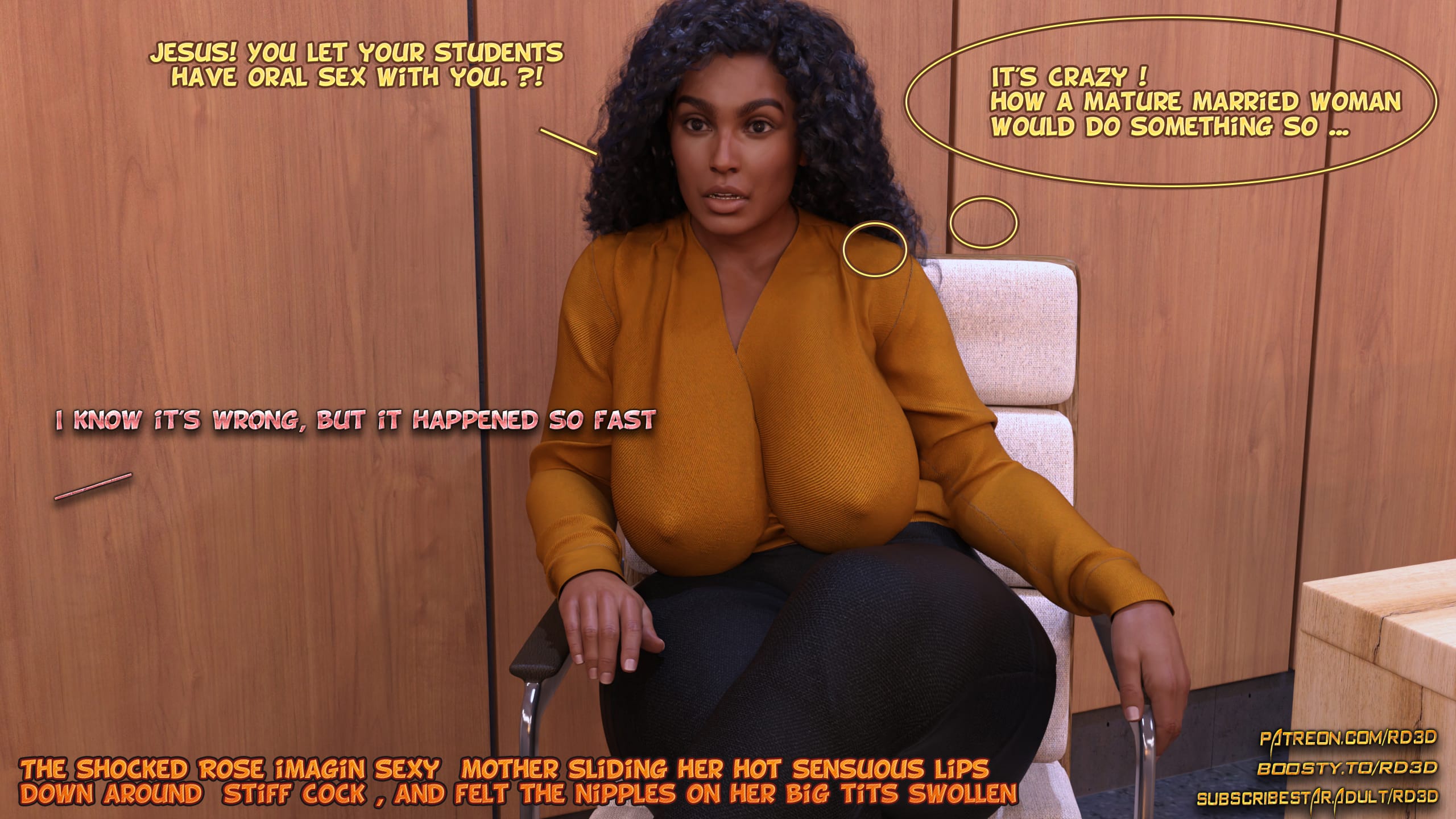 Lust Predators – Hijab Amatures [Real-Deal 3D] 8 . Hijab Amatures - Analyze This - Chapter 8 [Real-Deal 3D] – page 19