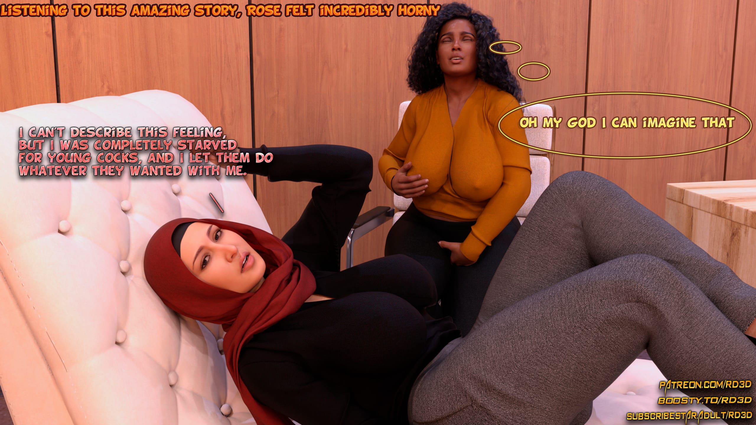 Lust Predators – Hijab Amatures [Real-Deal 3D] 8 . Hijab Amatures - Analyze This - Chapter 8 [Real-Deal 3D] – page 23