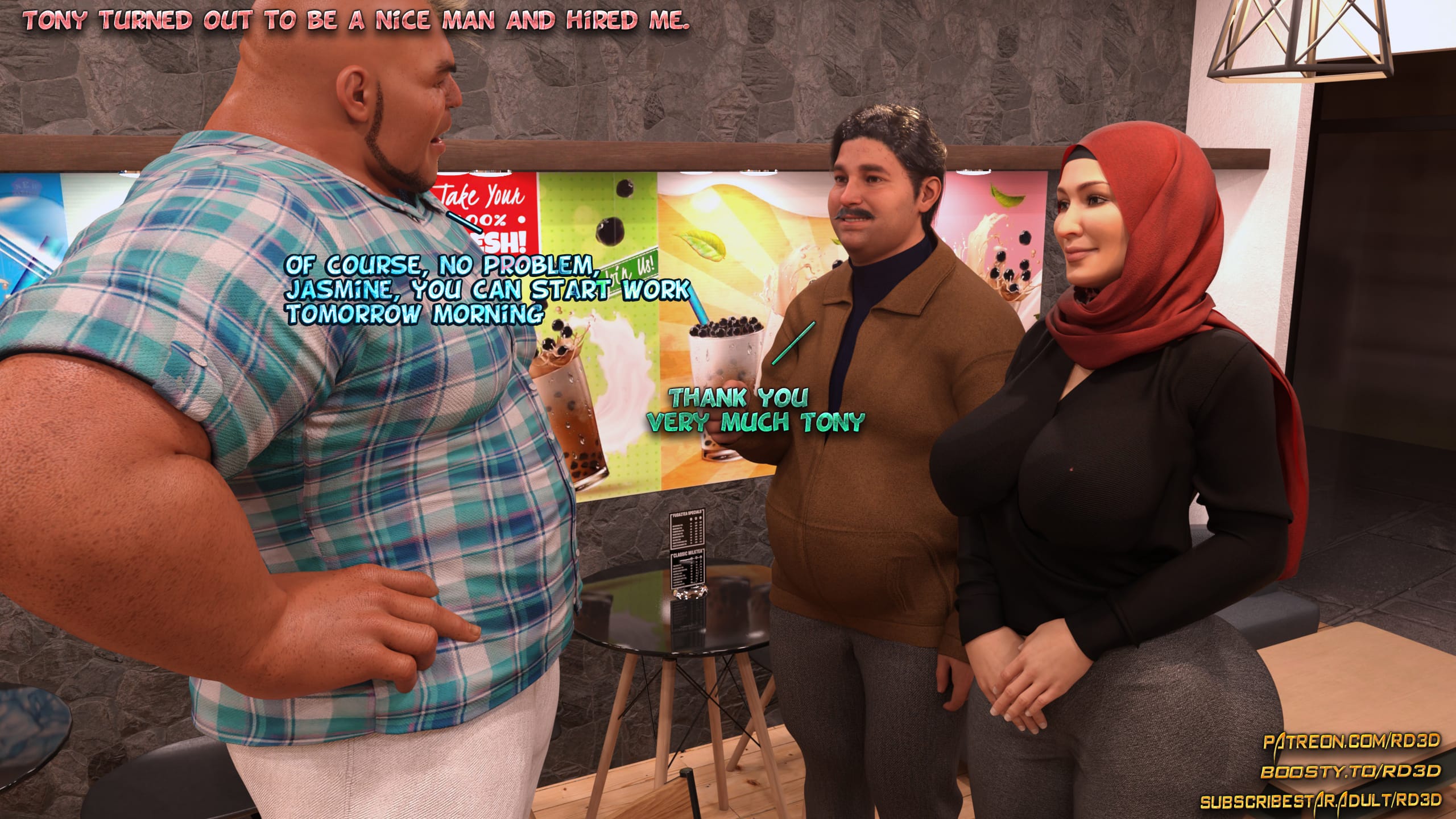 Lust Predators – Hijab Amatures [Real-Deal 3D] 8 . Hijab Amatures - Analyze This - Chapter 8 [Real-Deal 3D] – page 6