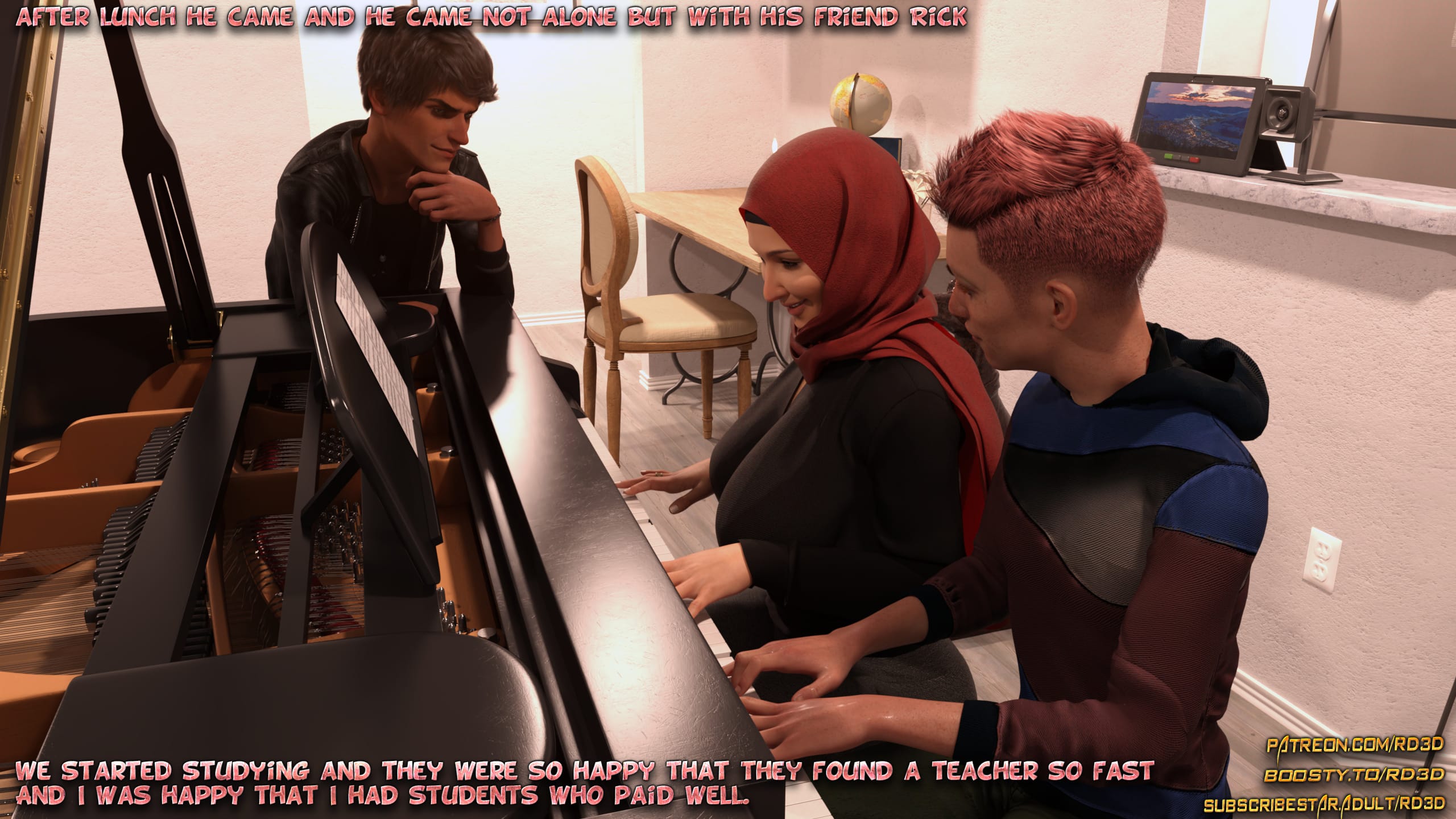 Lust Predators – Hijab Amatures [Real-Deal 3D] 8 . Hijab Amatures - Analyze This - Chapter 8 [Real-Deal 3D] – page 8