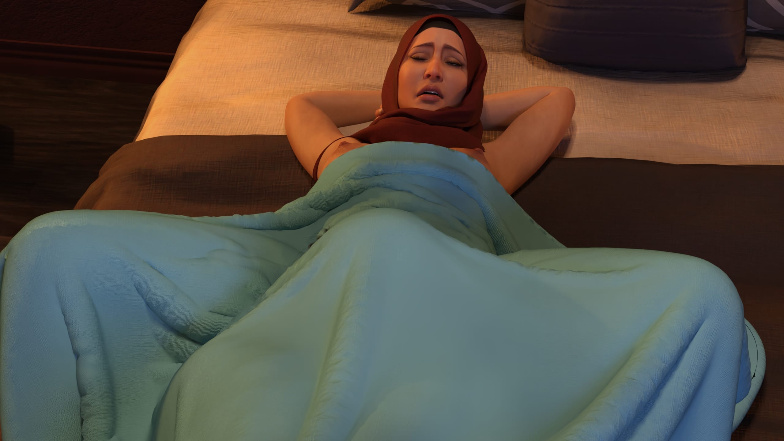 Lust Predators – Hijab Amatures [Real-Deal 3D] 7 . Hijab Amateures - Night Visit For Fatima 1 - [Real-Deal 3D] – page 75