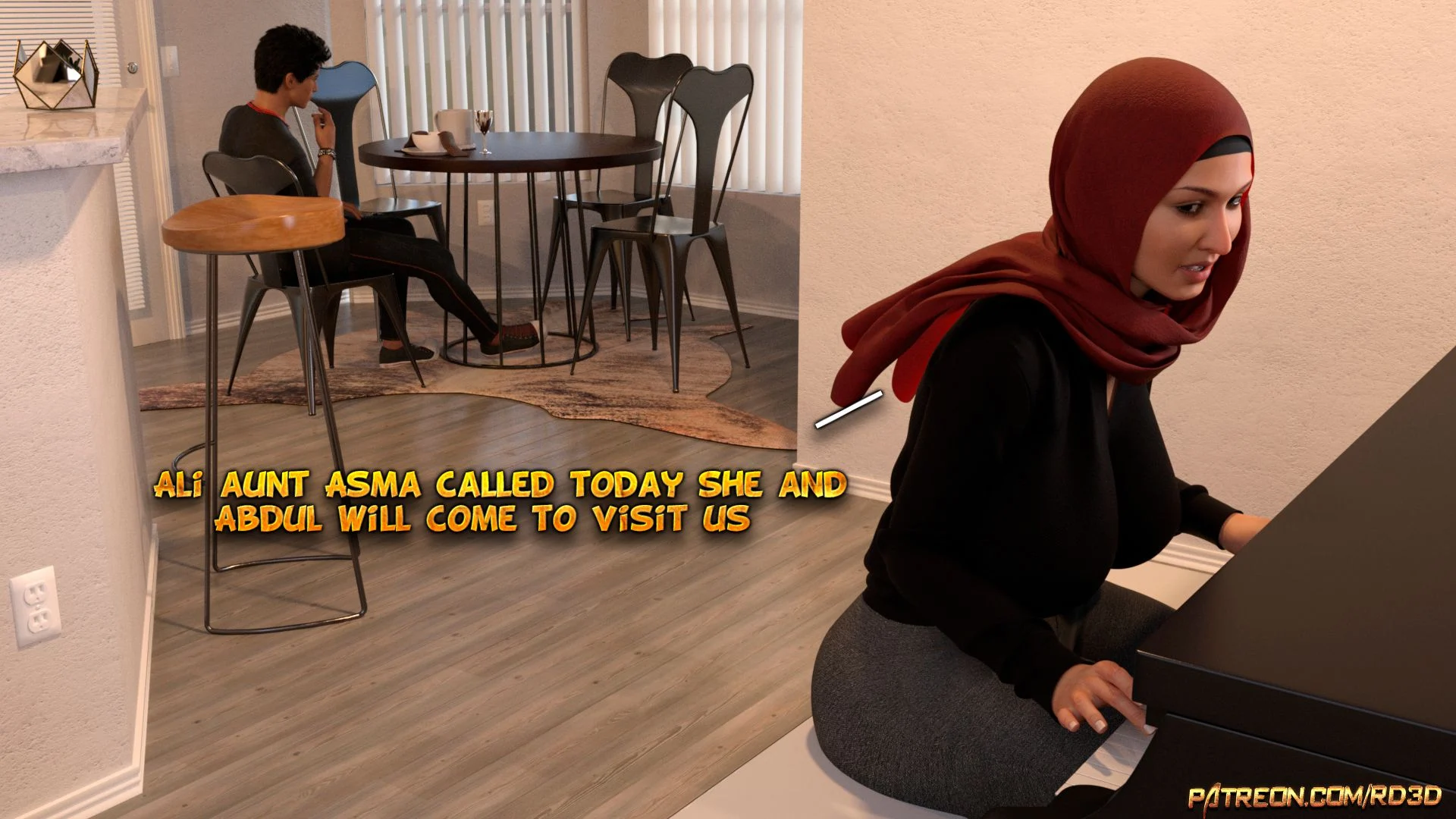 Lust Predators – Hijab Amatures [Real-Deal 3D] 2 . Lust Predators - Hijab Amatures - Chapter 2 [Real-Deal 3D] – page 2