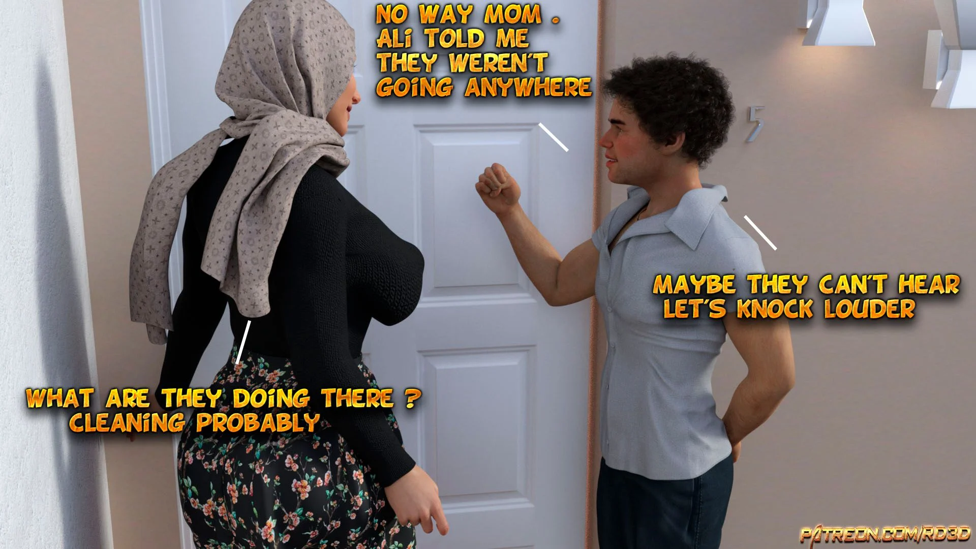 Lust Predators – Hijab Amatures [Real-Deal 3D] 2 . Lust Predators - Hijab Amatures - Chapter 2 [Real-Deal 3D] – page 29