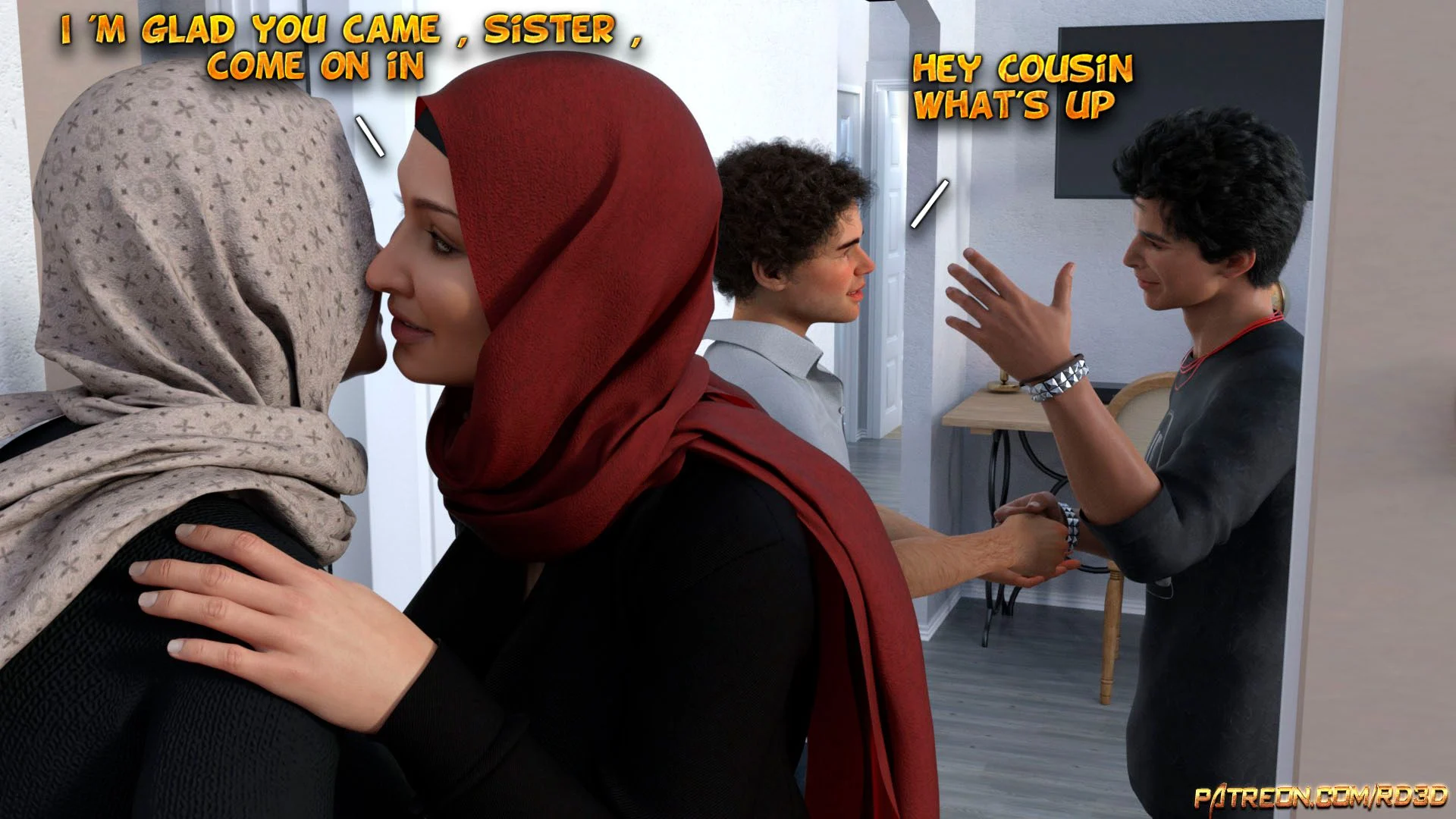 Lust Predators – Hijab Amatures [Real-Deal 3D] 2 . Lust Predators - Hijab Amatures - Chapter 2 [Real-Deal 3D] – page 31