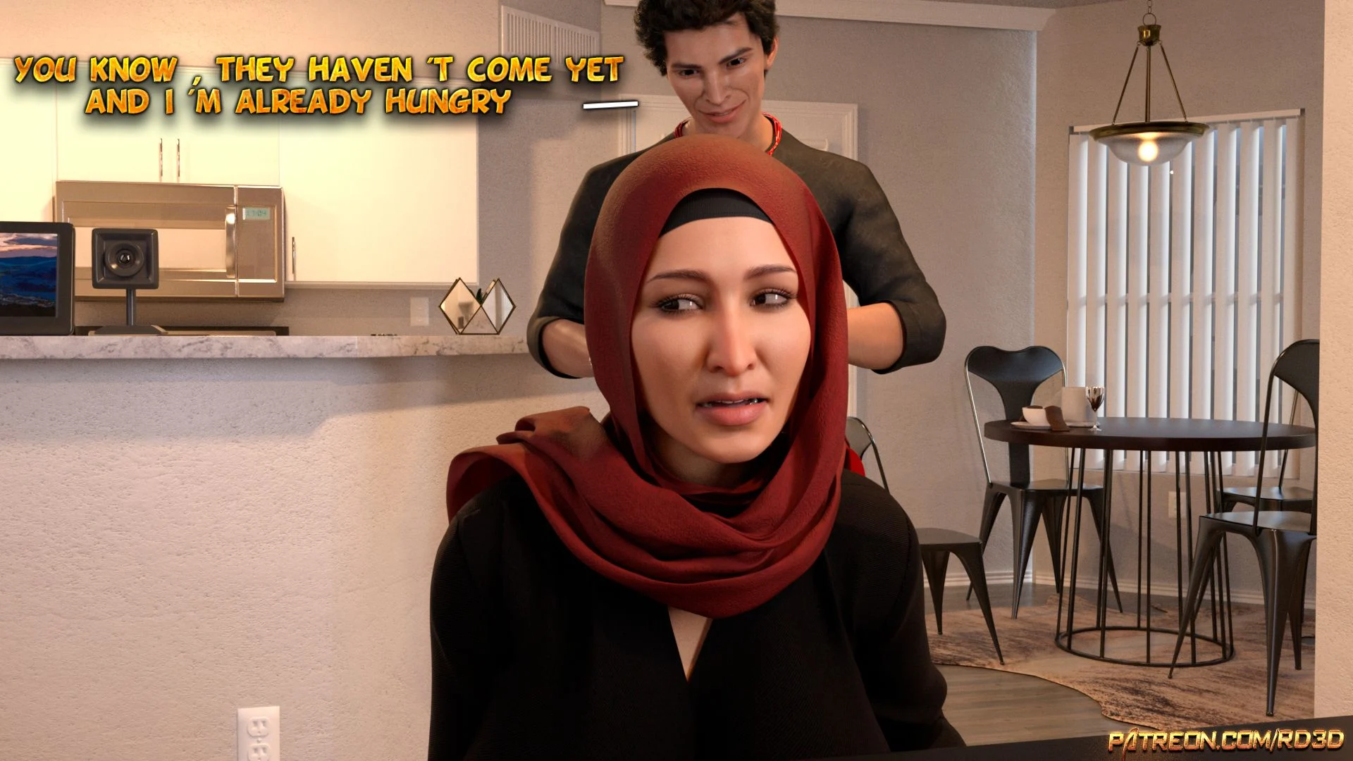 Lust Predators – Hijab Amatures [Real-Deal 3D] 2 . Lust Predators - Hijab Amatures - Chapter 2 [Real-Deal 3D] – page 4