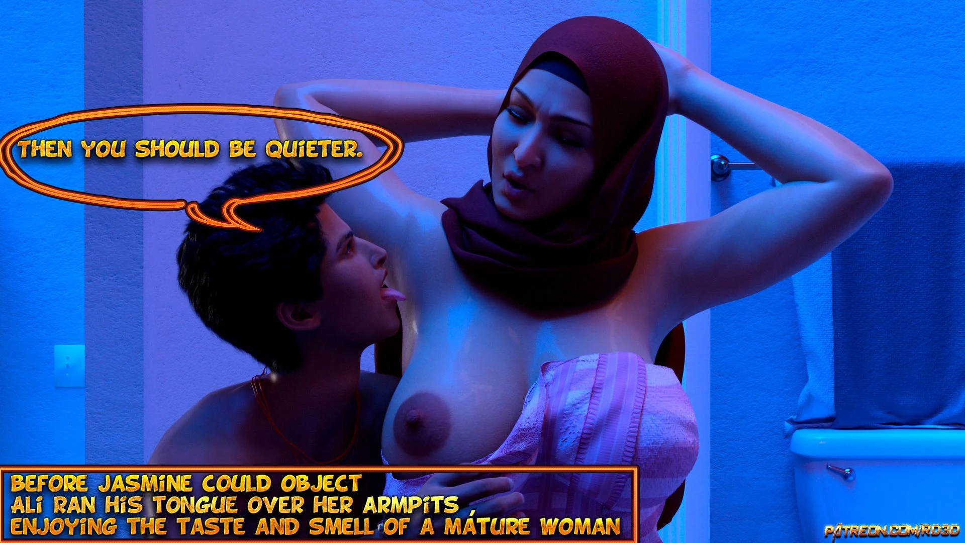 Lust Predators – Hijab Amatures [Real-Deal 3D] 2 . Lust Predators - Hijab Amatures - Chapter 2 [Real-Deal 3D] – page 48
