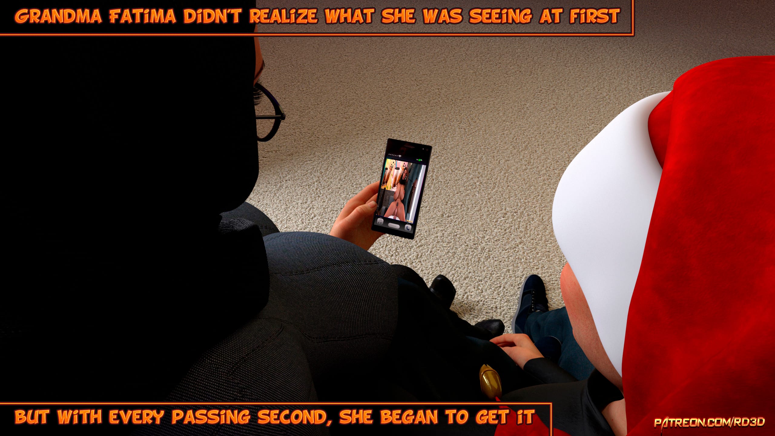 Lust Predators – Hijab Amatures [Real-Deal 3D] 13 . Hijab Amatures - Gift for Grandma - Chapter 13 [Real-Deal 3D] – page 8