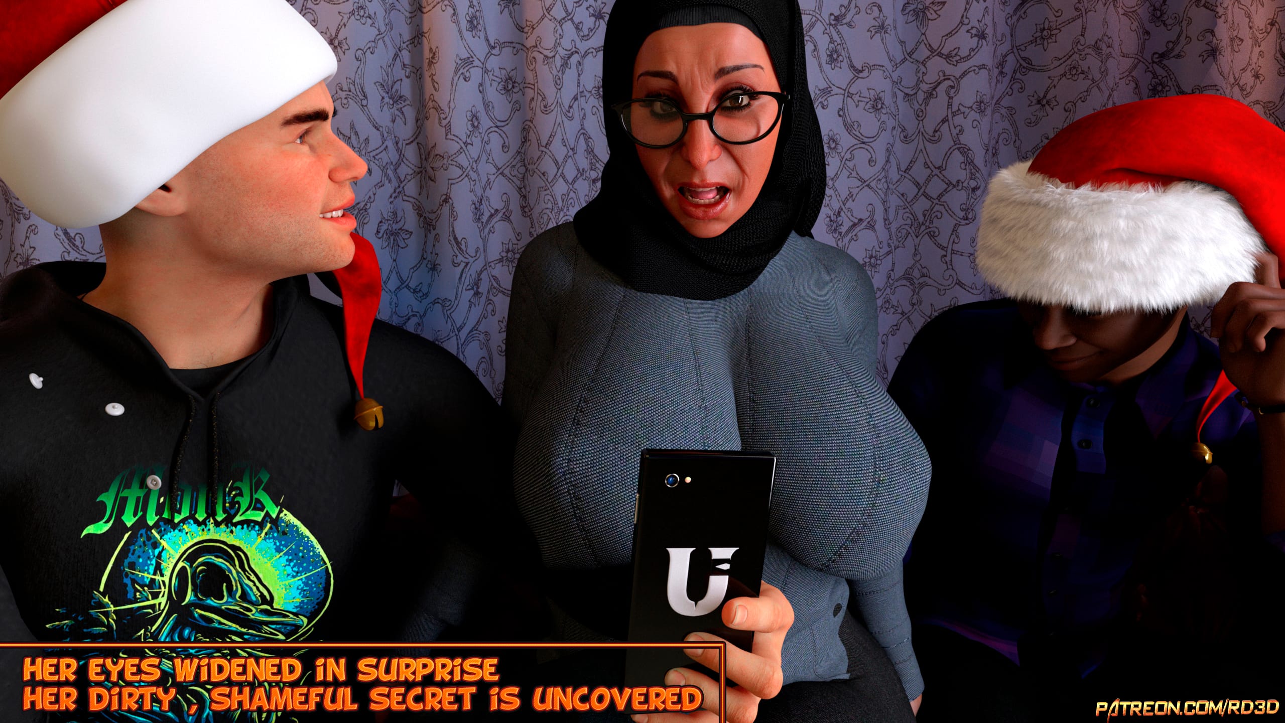Lust Predators – Hijab Amatures [Real-Deal 3D] 13 . Hijab Amatures - Gift for Grandma - Chapter 13 [Real-Deal 3D] – page 9