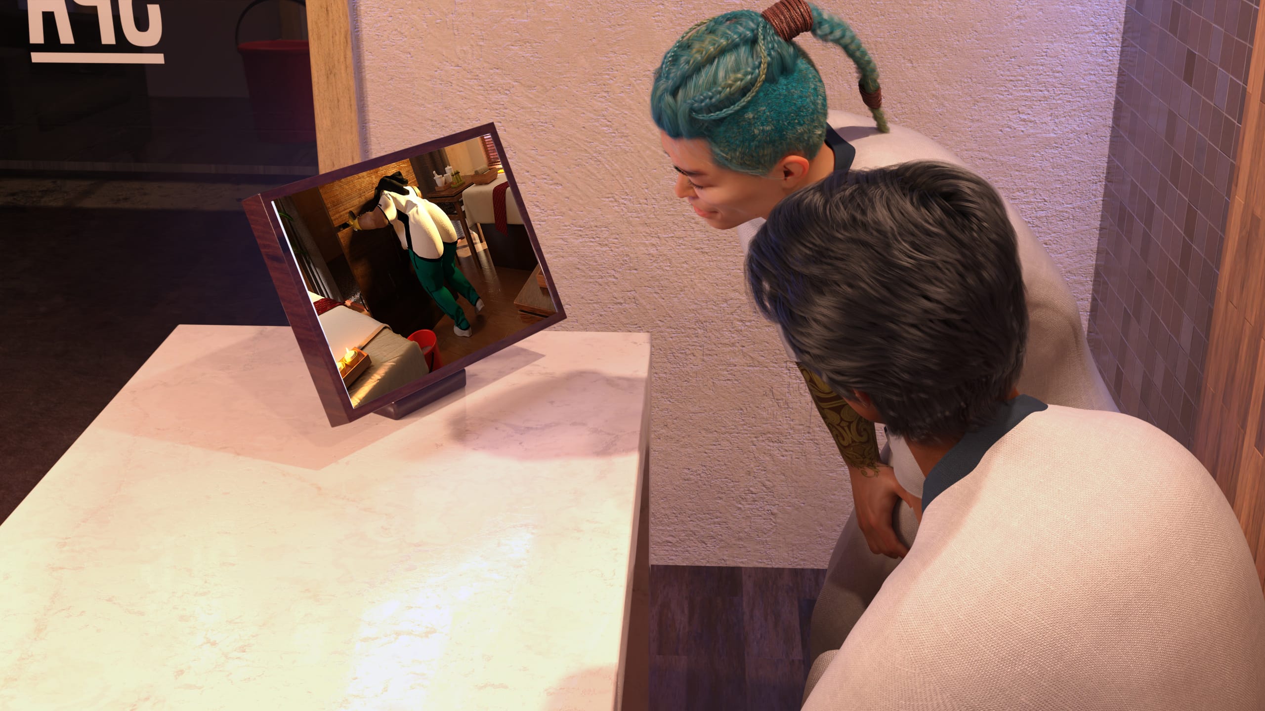 Lust Predators – Hijab Amatures [Real-Deal 3D] 11.5 . Hijab Amatures - Spa - Chapter 11 [Real-Deal 3D] – page 14