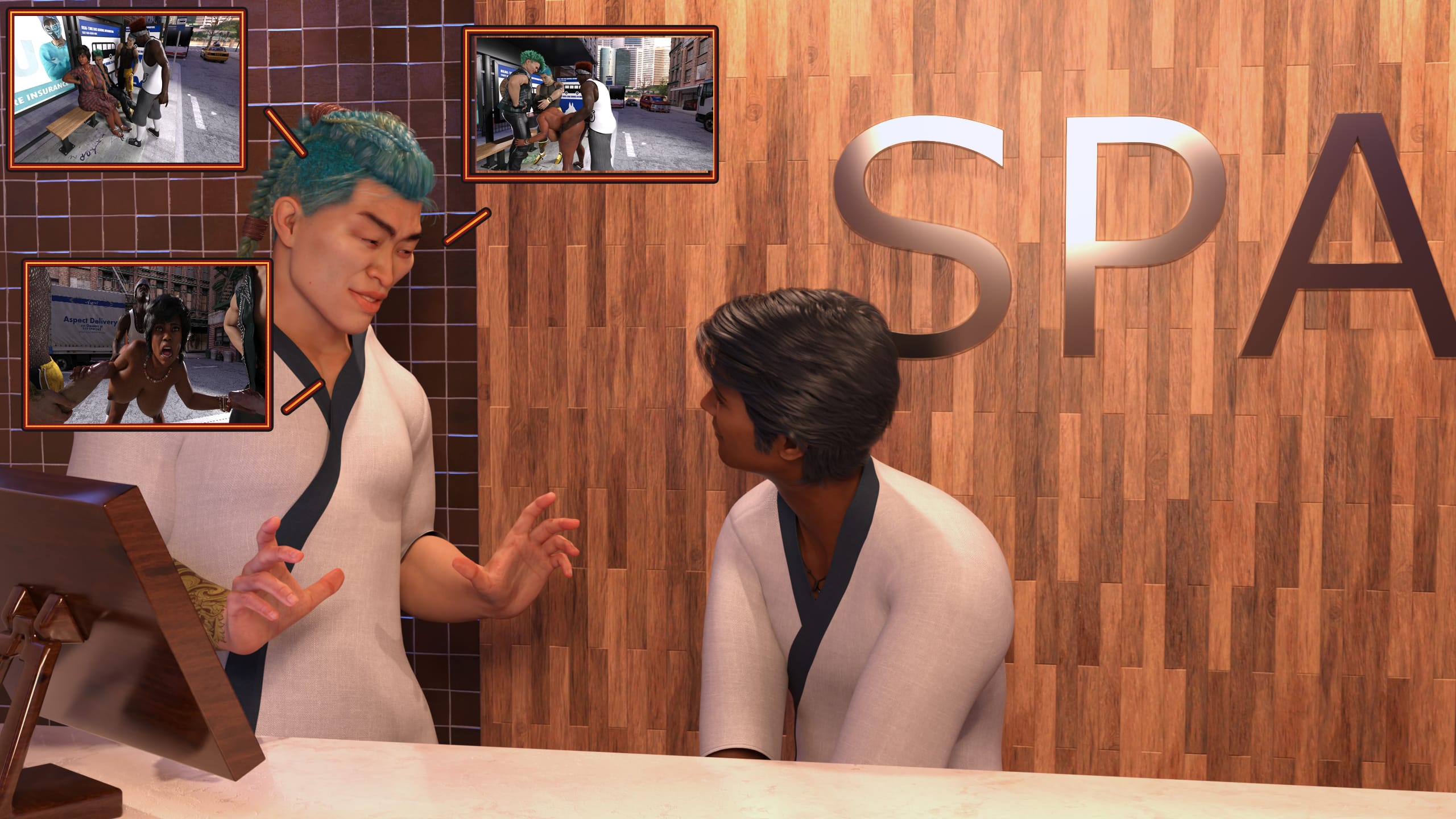 Lust Predators – Hijab Amatures [Real-Deal 3D] 11.5 . Hijab Amatures - Spa - Chapter 11 [Real-Deal 3D] – page 2
