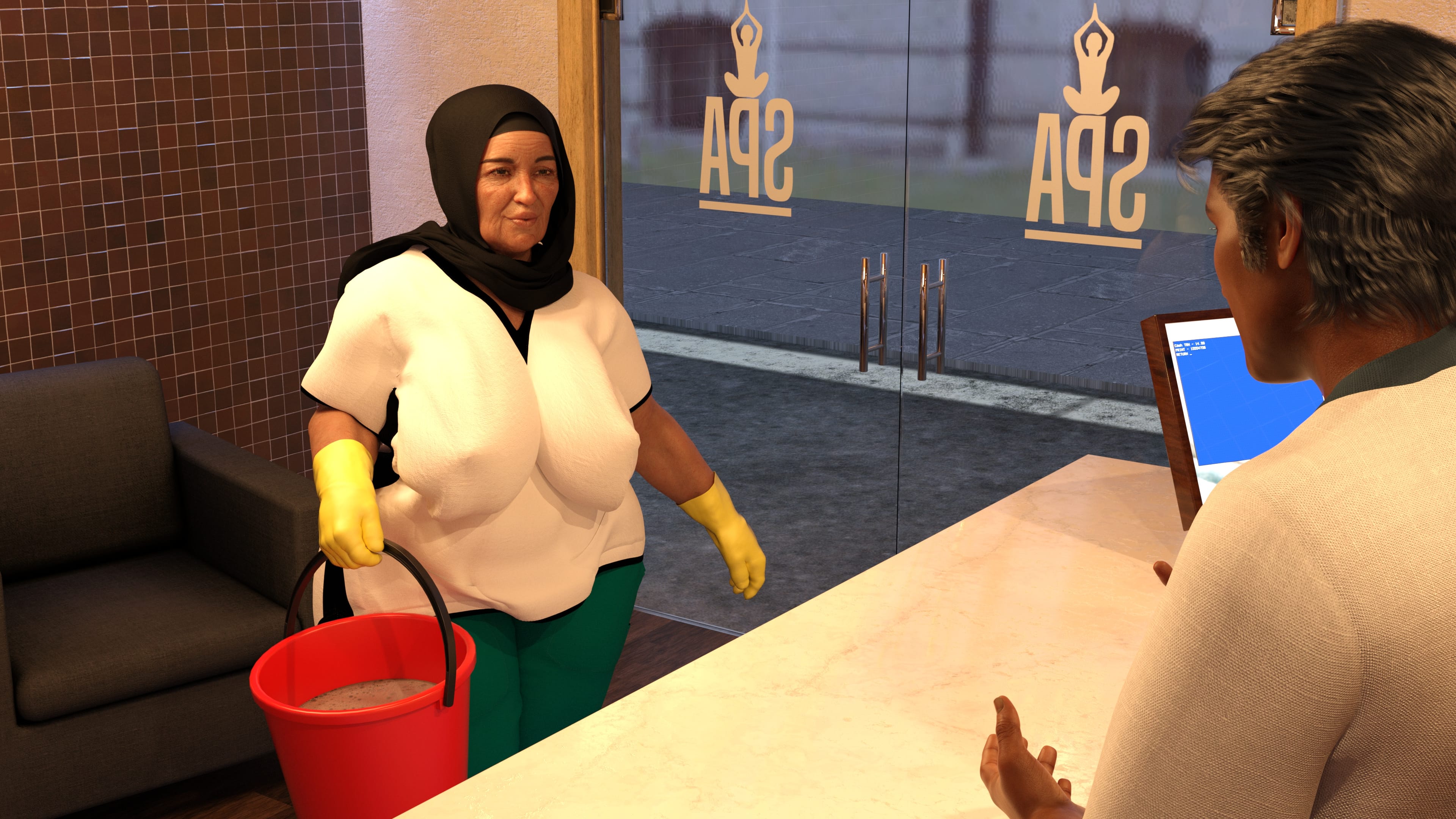 Lust Predators – Hijab Amatures [Real-Deal 3D] 11.5 . Hijab Amatures - Spa - Chapter 11 [Real-Deal 3D] – page 7