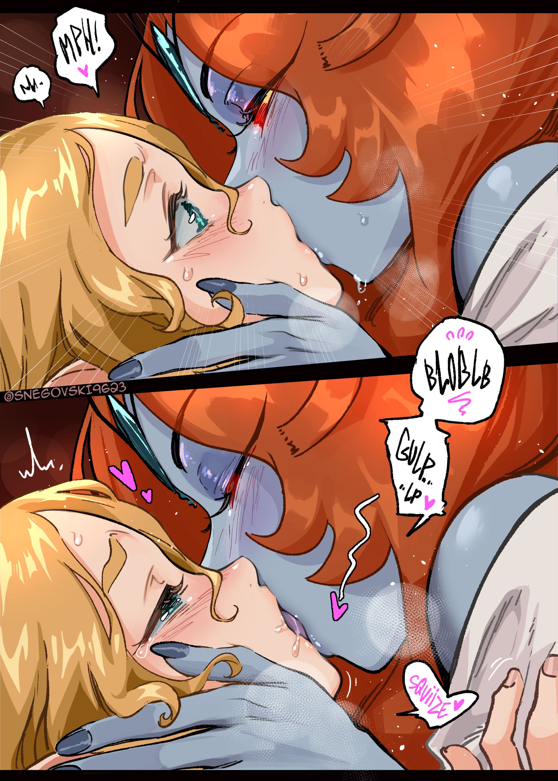 Zelda’s Double Date (The Legend of Zelda) [SNEGOVSKI] 1 . Zelda's Double Date - Chapter 1 (The Legend of Zelda) [SNEGOVSKI] – page 45