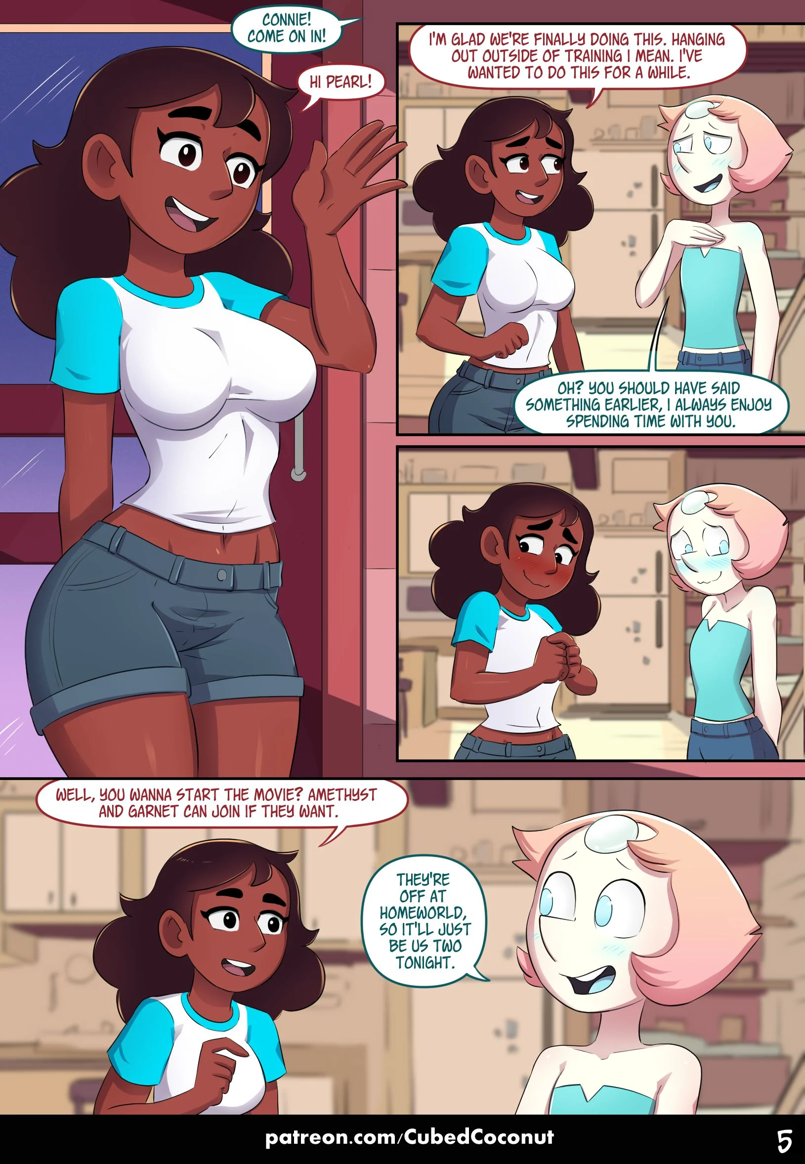 Pearl’s Fav Student (Steven Universe) [CubedCoconut] 1 . Pearl's Fav Student - Chapter 1 (Steven Universe) [CubedCoconut] – page 6