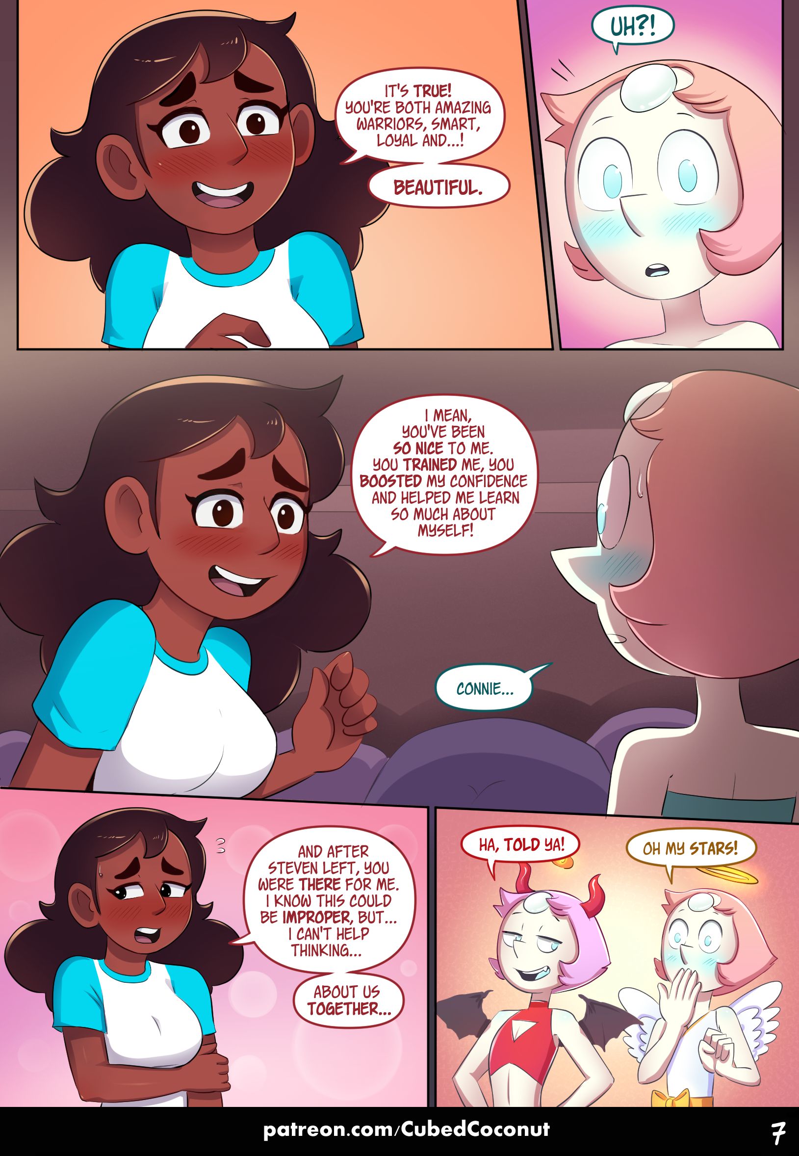 Pearl’s Fav Student (Steven Universe) [CubedCoconut] 1 . Pearl's Fav Student - Chapter 1 (Steven Universe) [CubedCoconut] – page 8