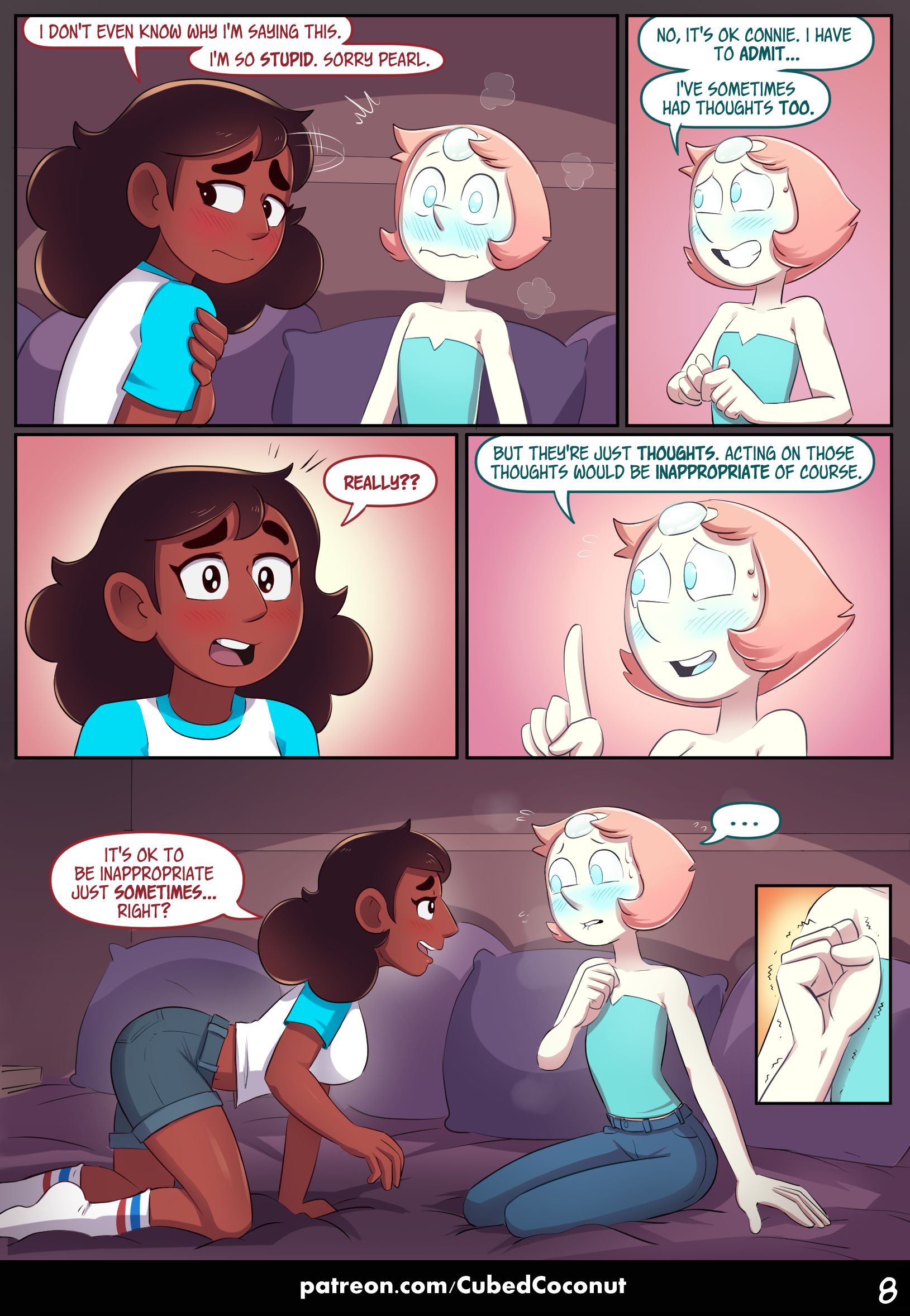 Pearl’s Fav Student (Steven Universe) [CubedCoconut] 1 . Pearl's Fav Student - Chapter 1 (Steven Universe) [CubedCoconut] – page 9