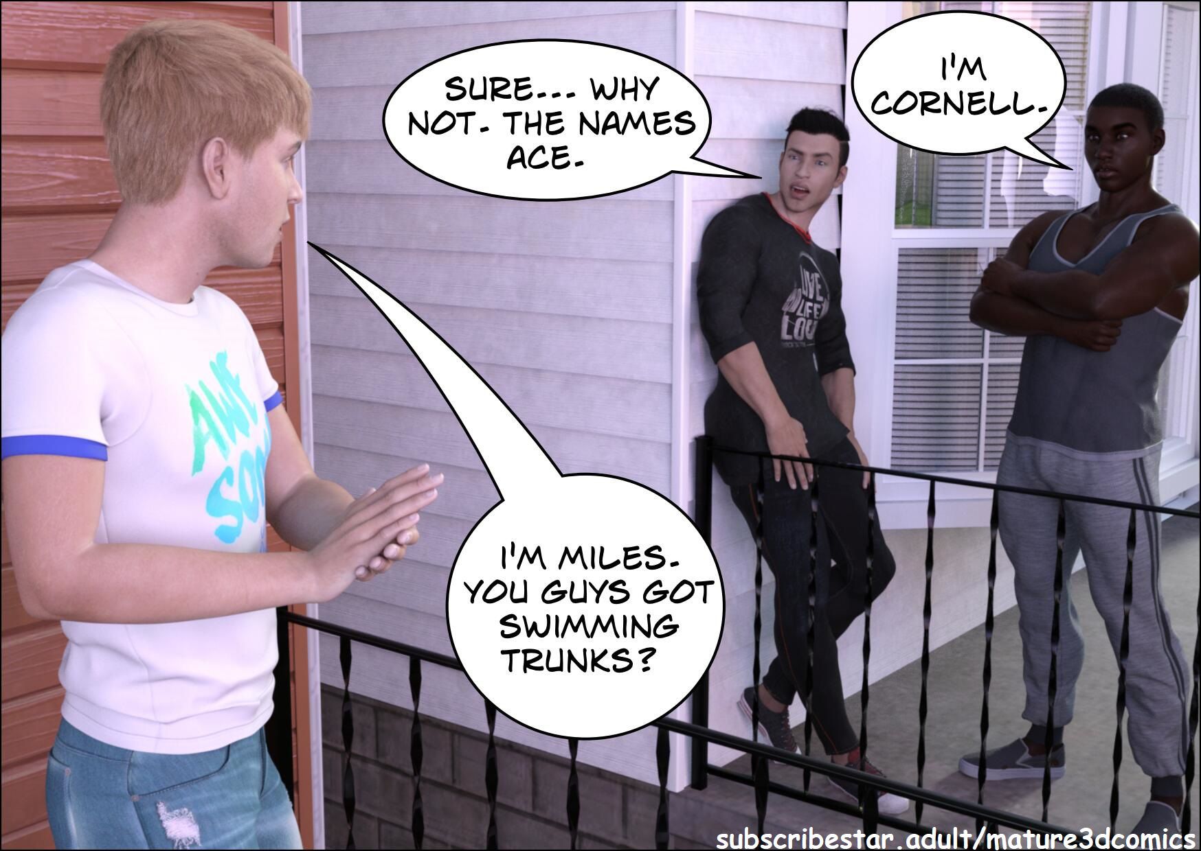 The MILF Next Door [Mature3DComics] 1 . The MILF Next Door - Chapter 1 [Mature3DComics] – page 7